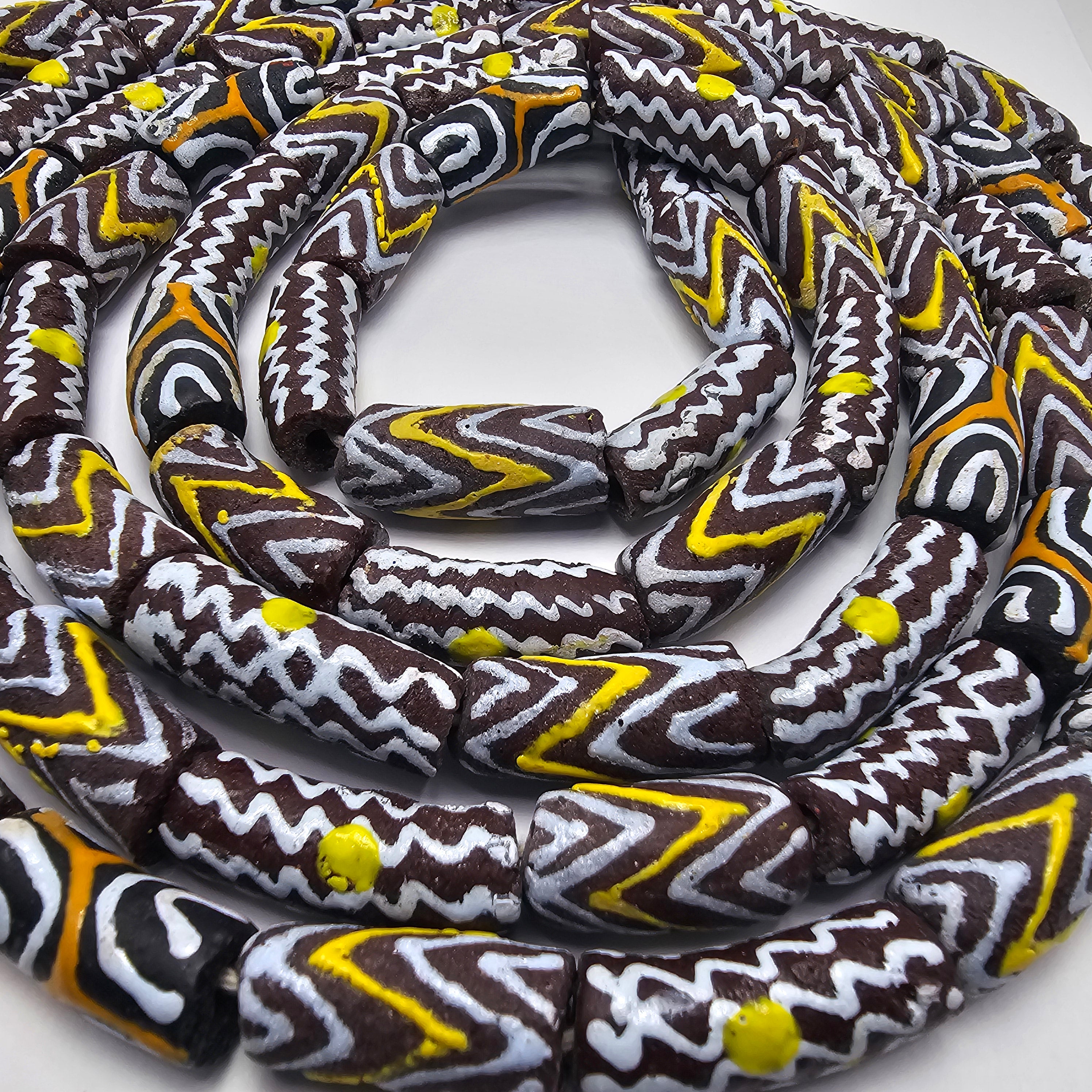 Brown African Beads, Jewelry Making