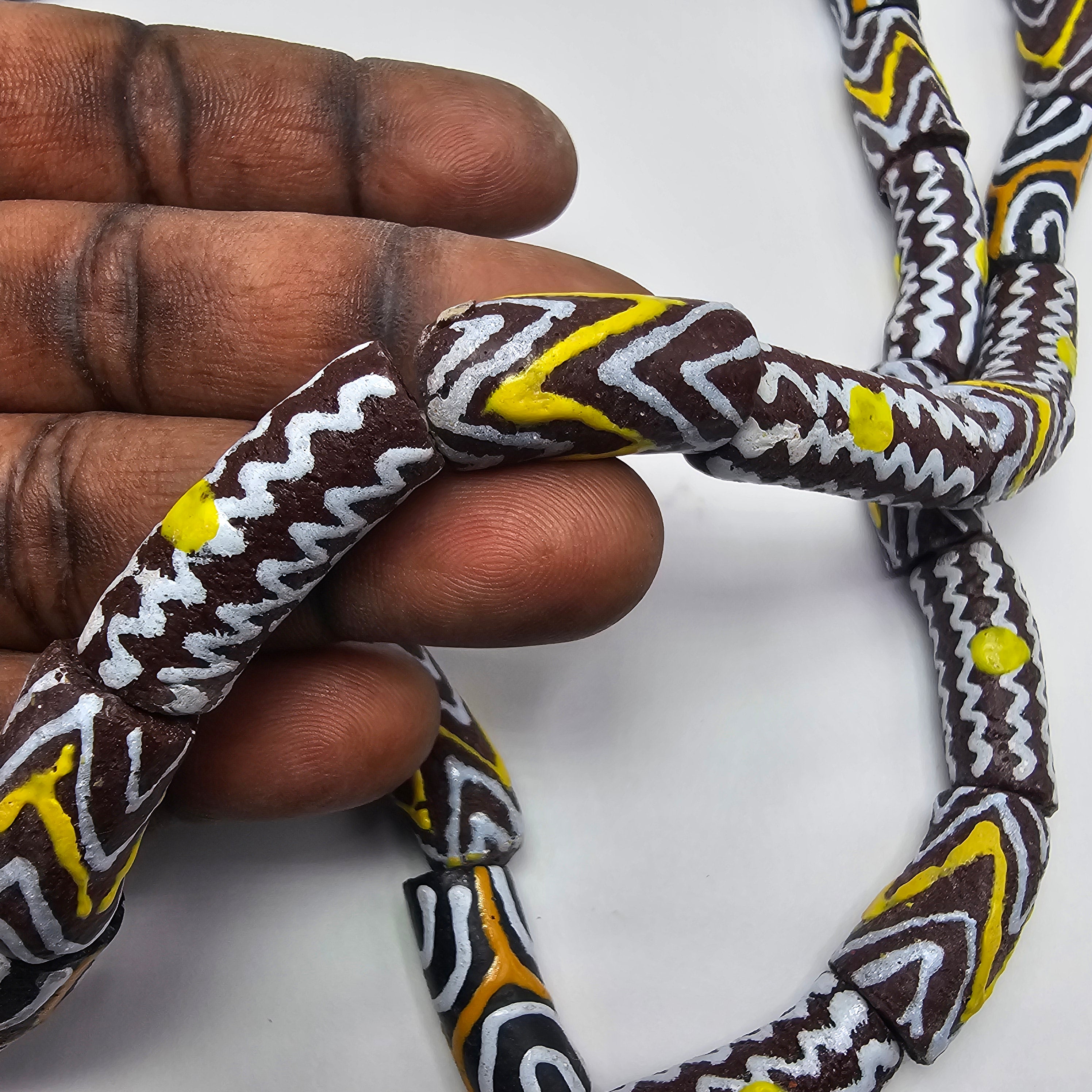 Brown African Beads, Jewelry Making