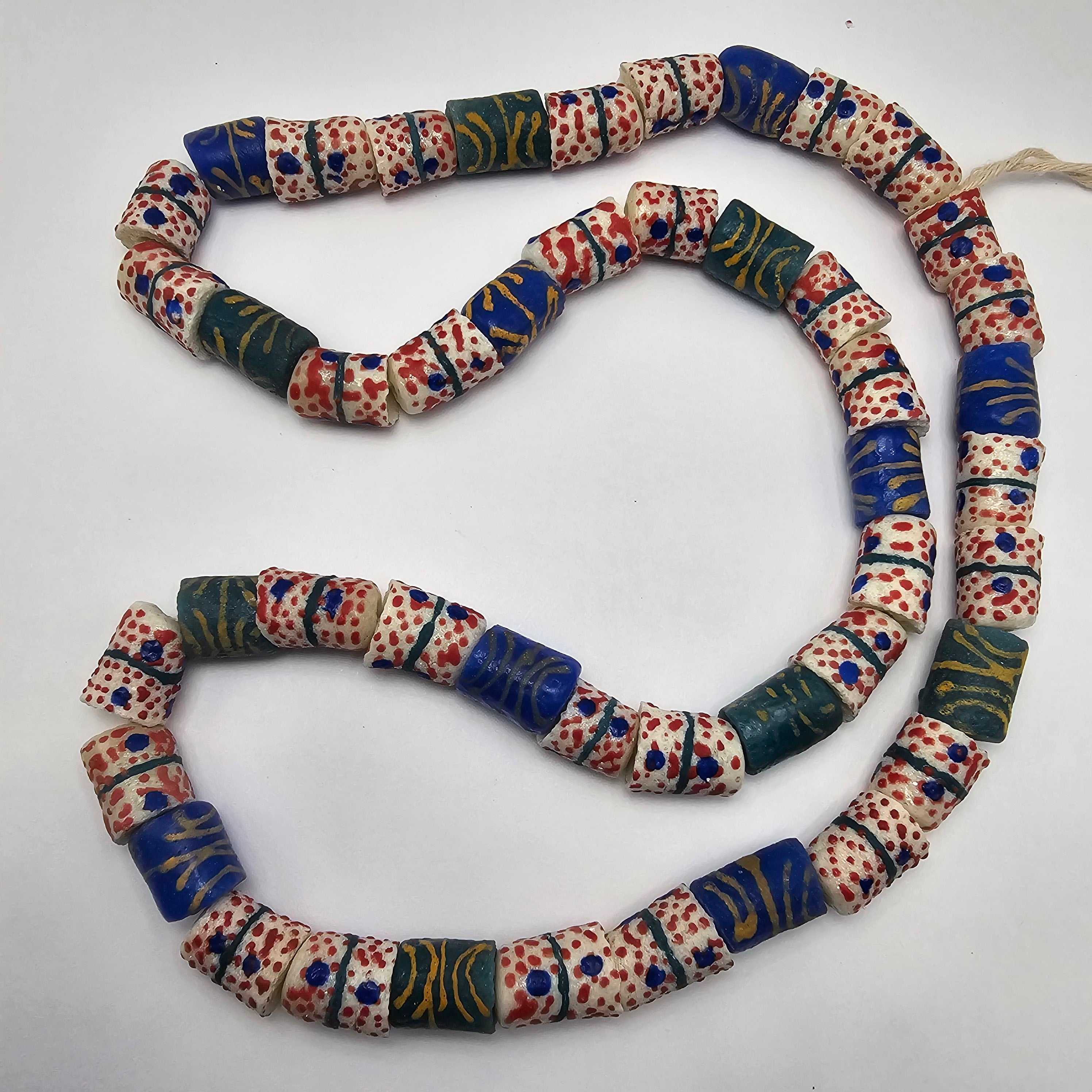 45 Krobo Beads, Jewelry Making