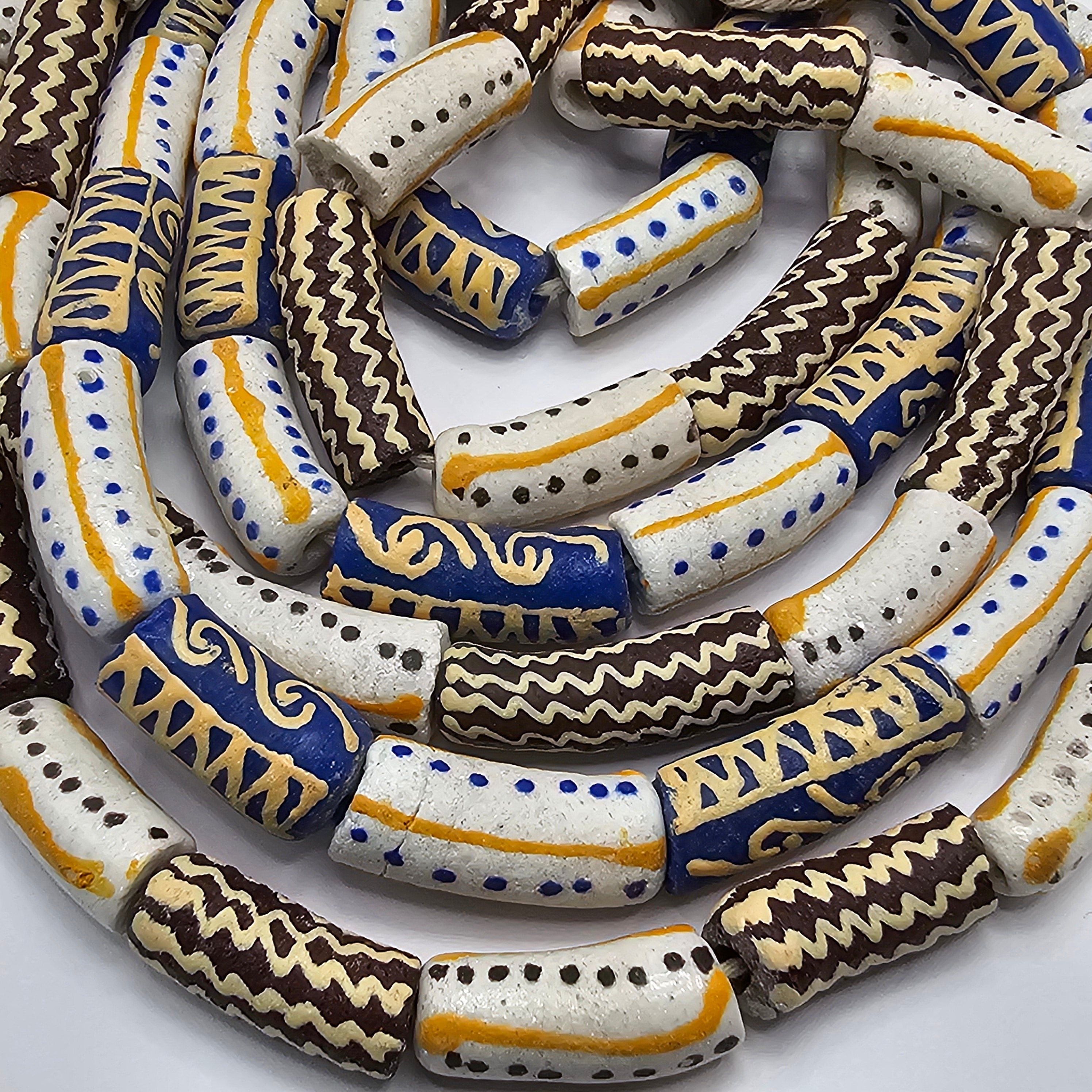 34 Krobo Glass Beads