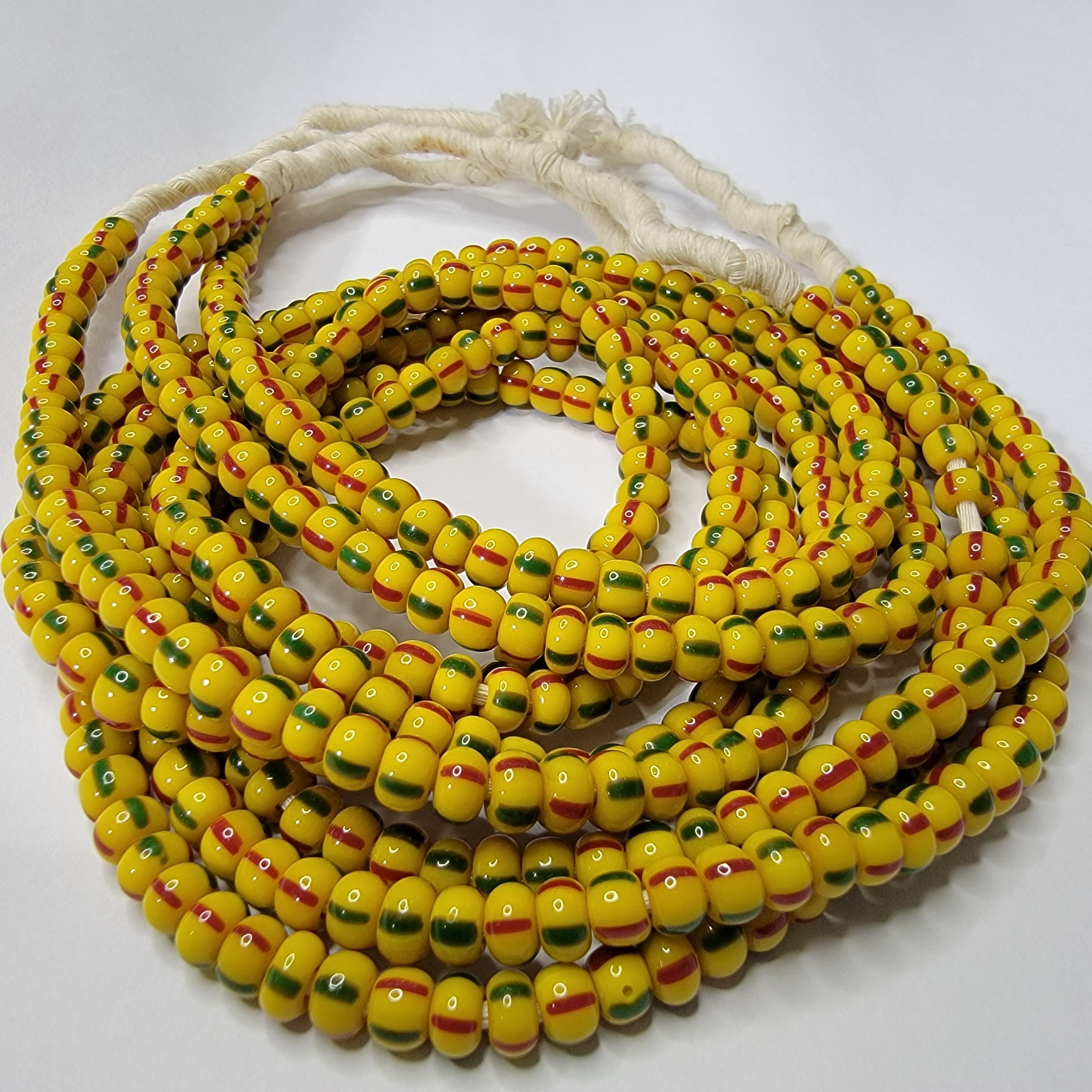 African Seed Beads, African Christmas Beads