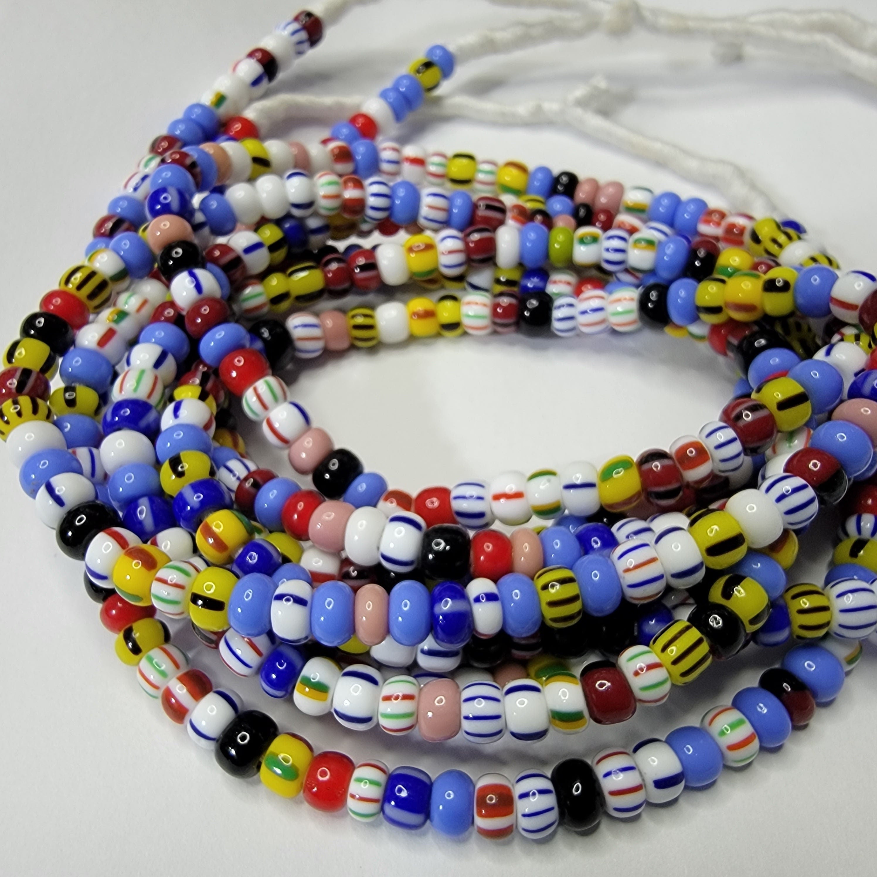 African Seed Beads, African Christmas Beads