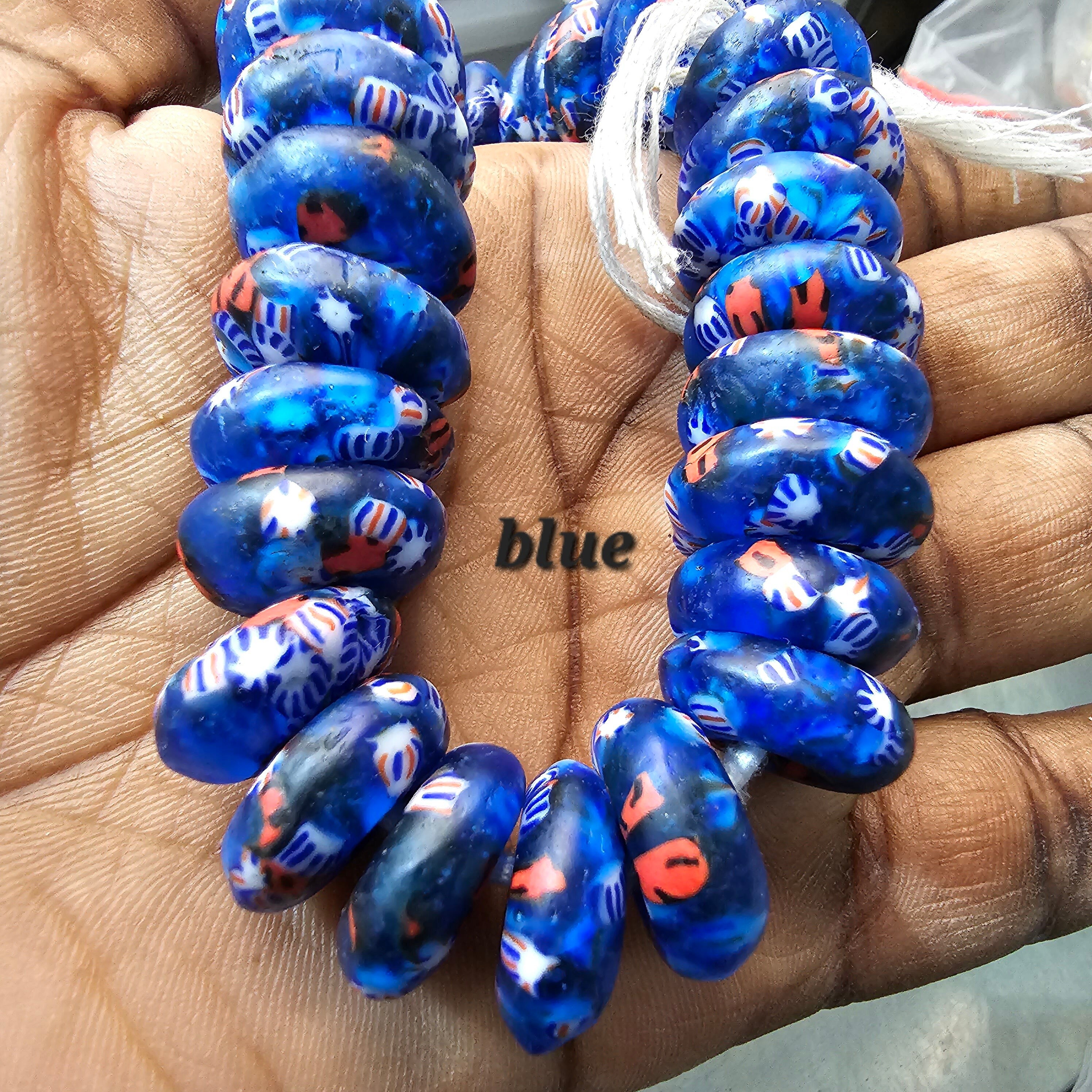 Large African Spacer Beads