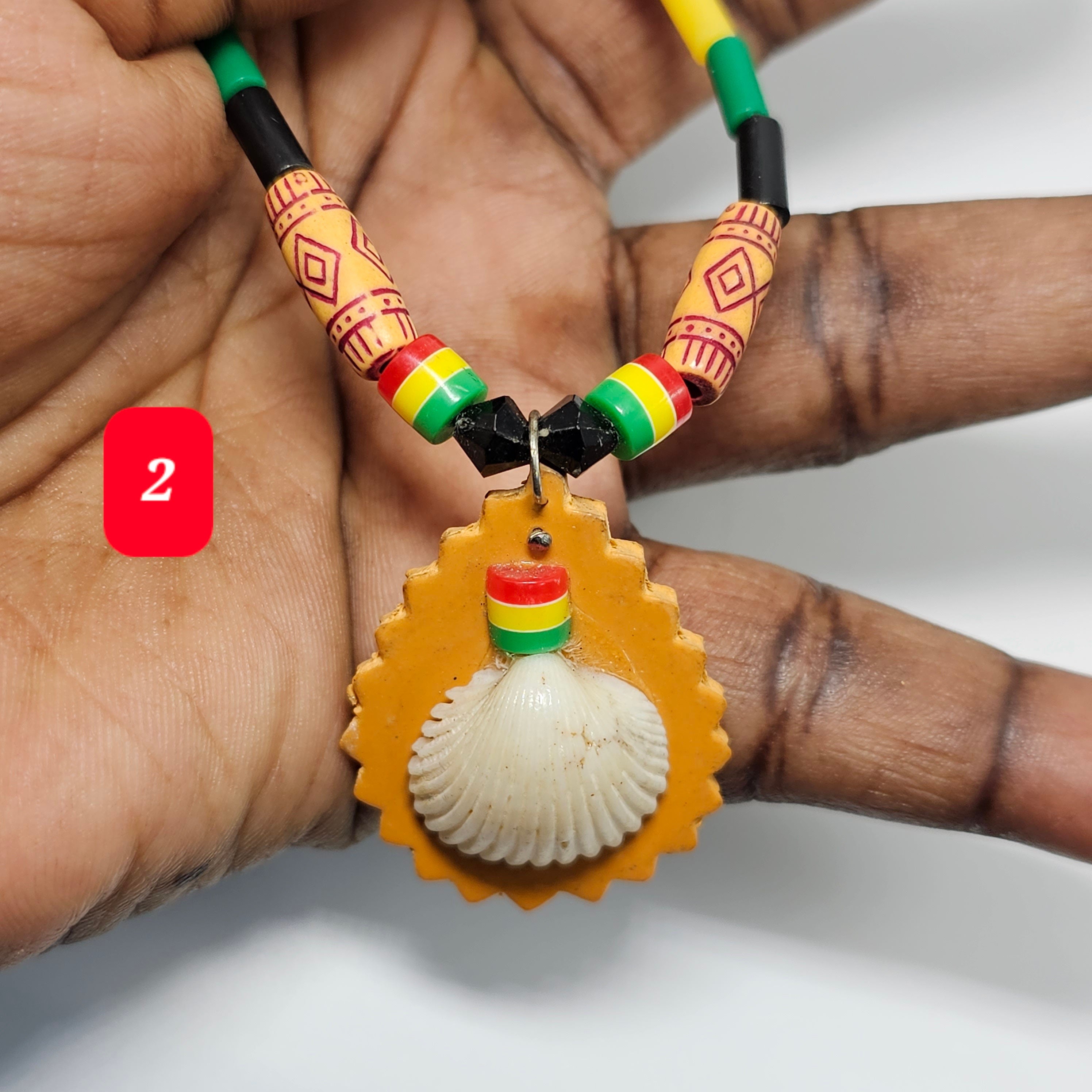 African Necklace, Handmade Jewelry