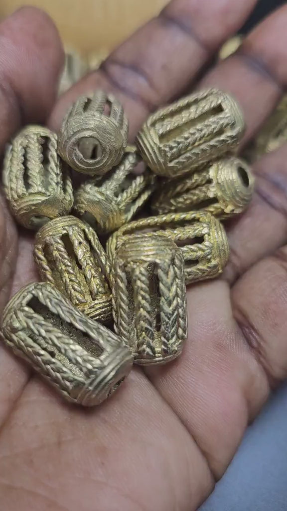 Brass Beads for Jewelry Making