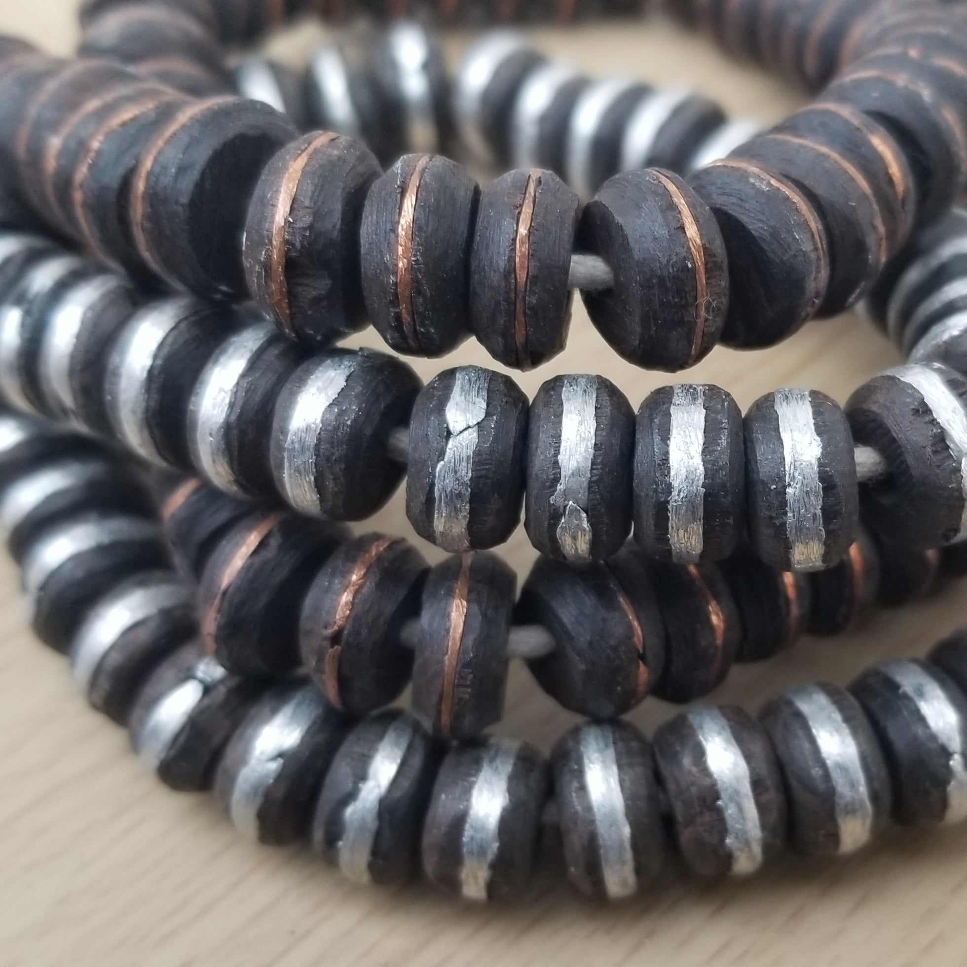 Ebony Wood Beads