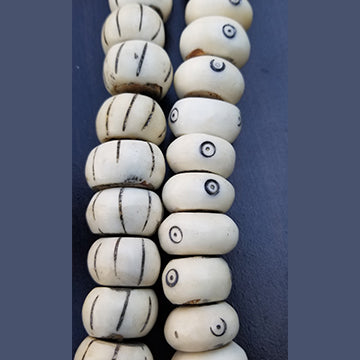 White African Batik Beads, Jewelry making supply