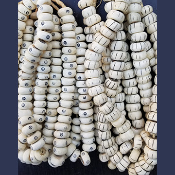 White African Batik Beads, Jewelry making supply