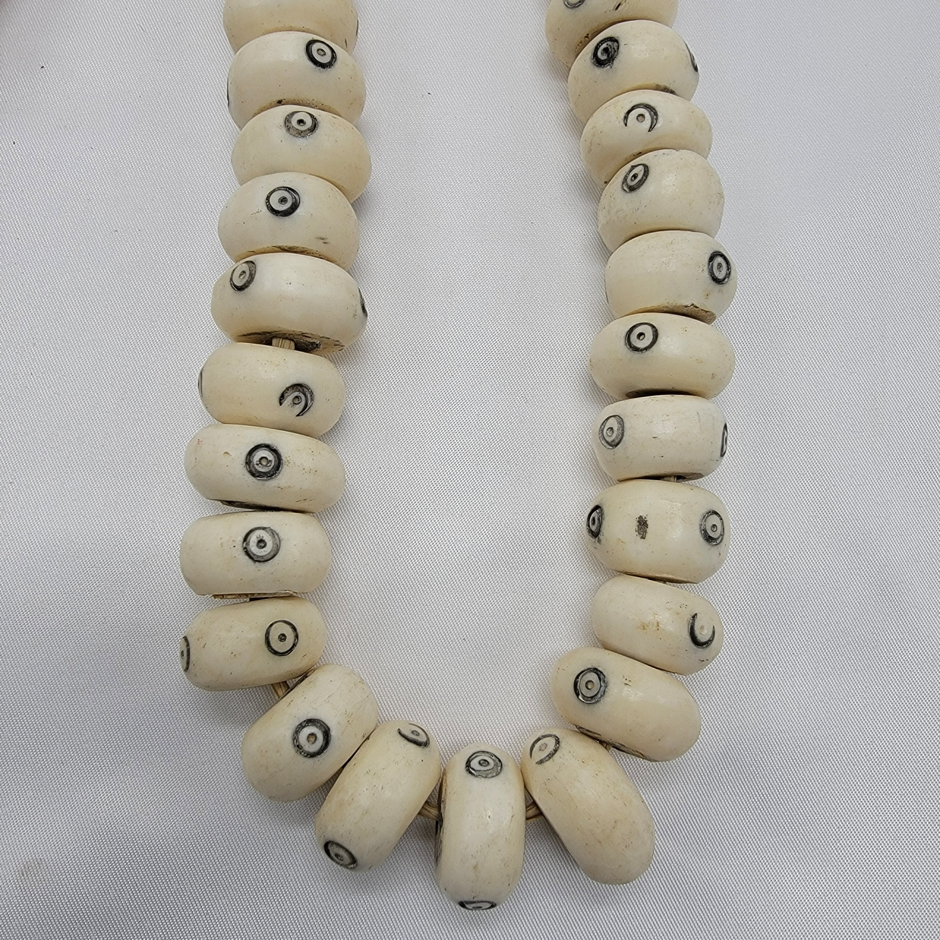 White African Batik Beads, Jewelry making supply