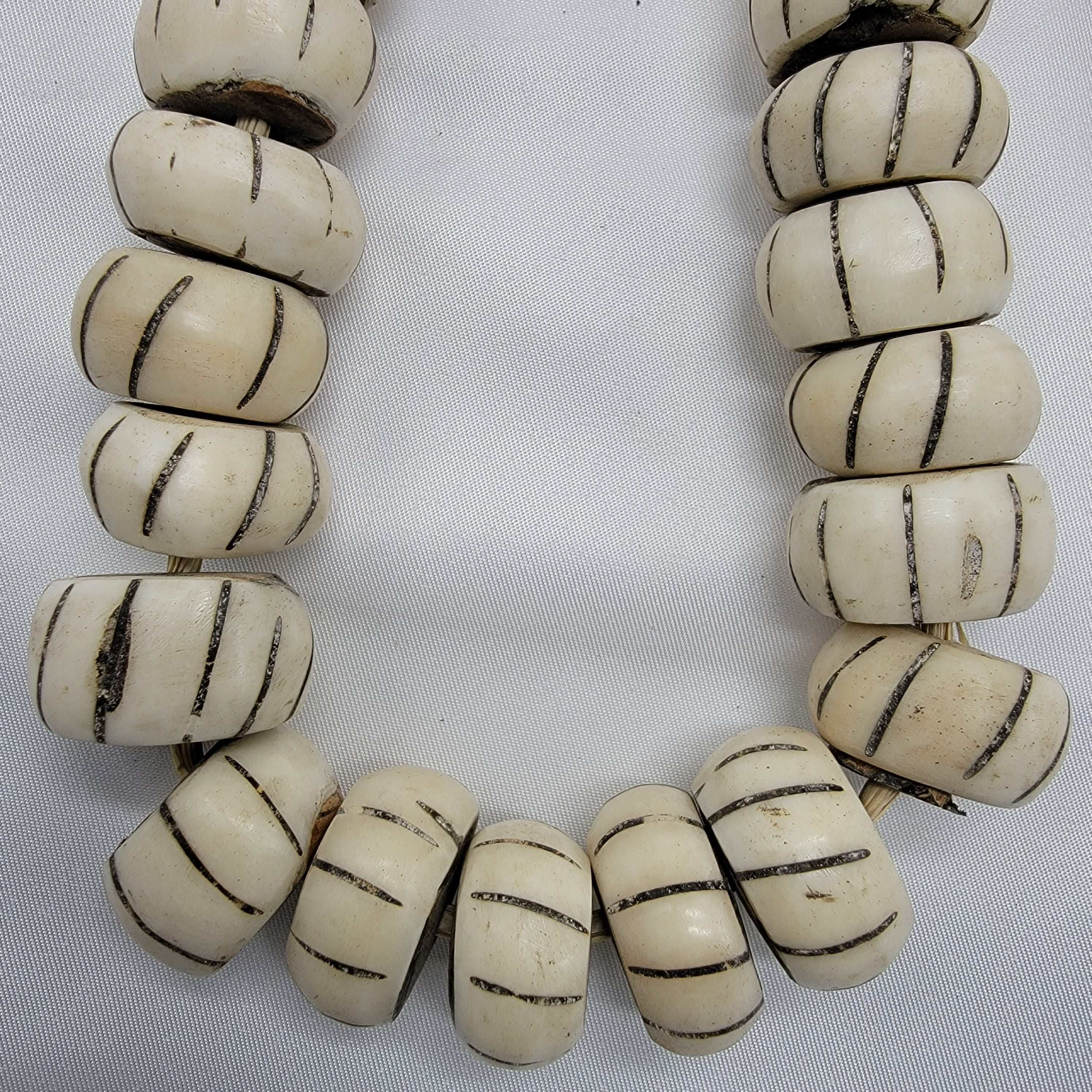 White African Batik Beads, Jewelry making supply