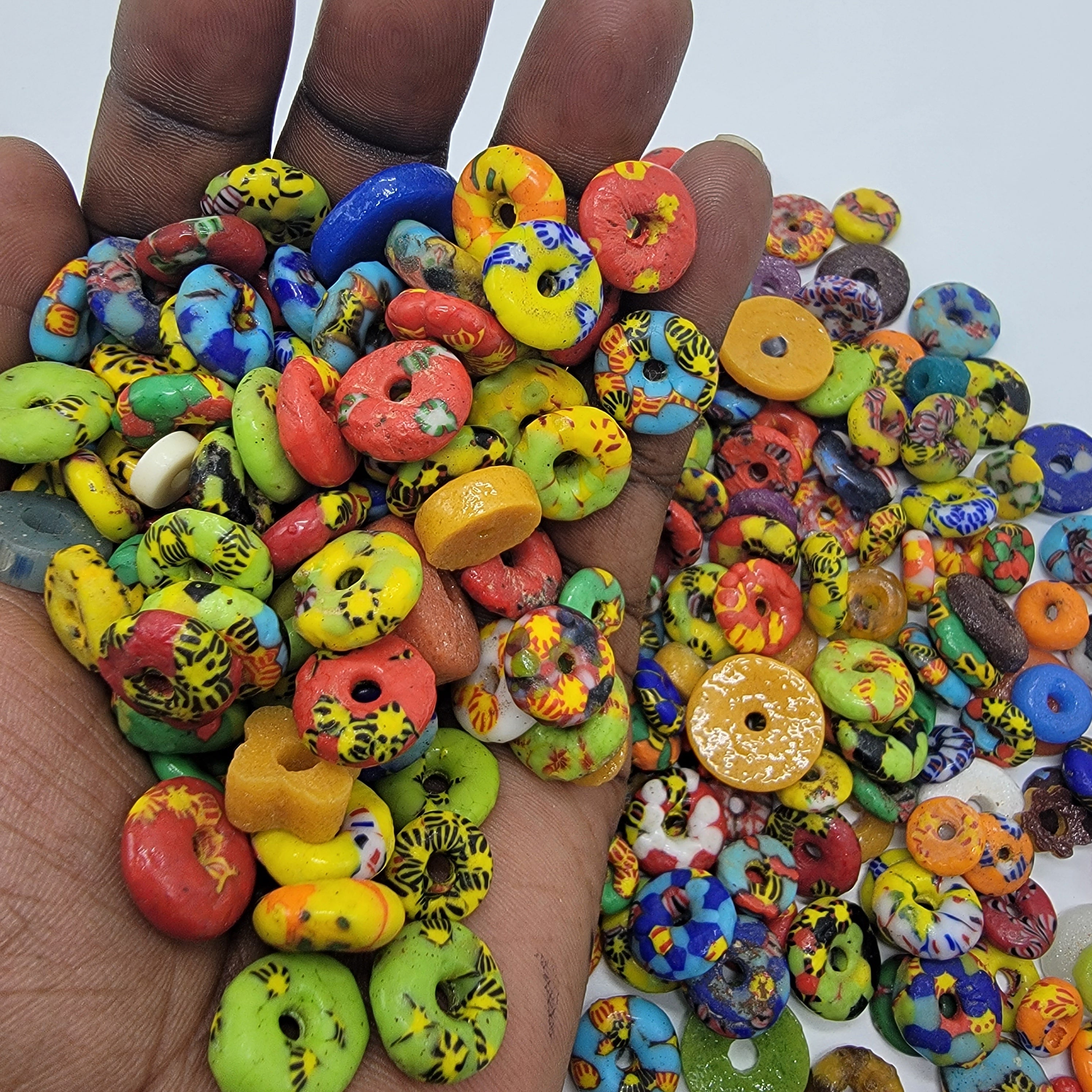 Mix Ashanti Spacer African  Beads