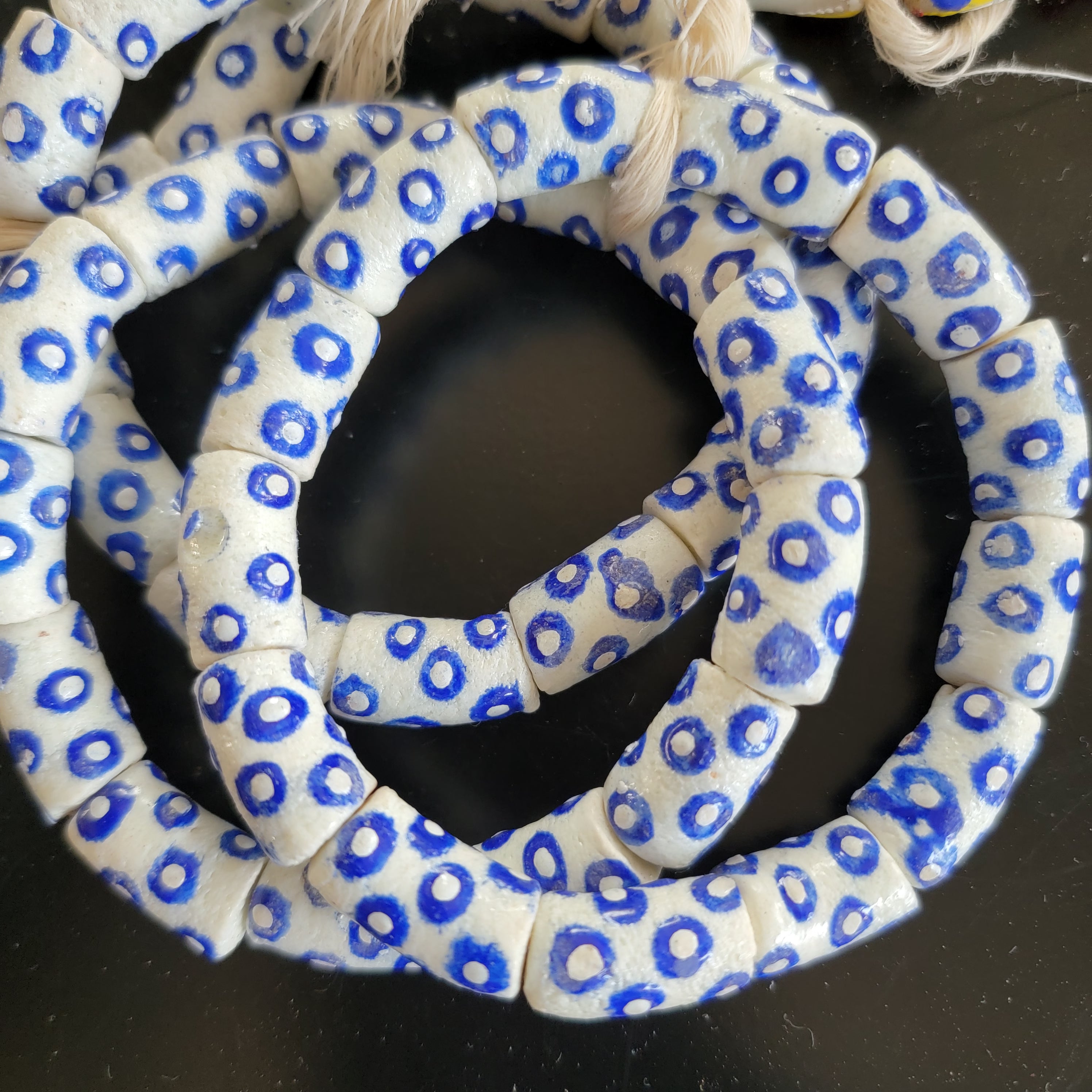 Blue Eye African Beads