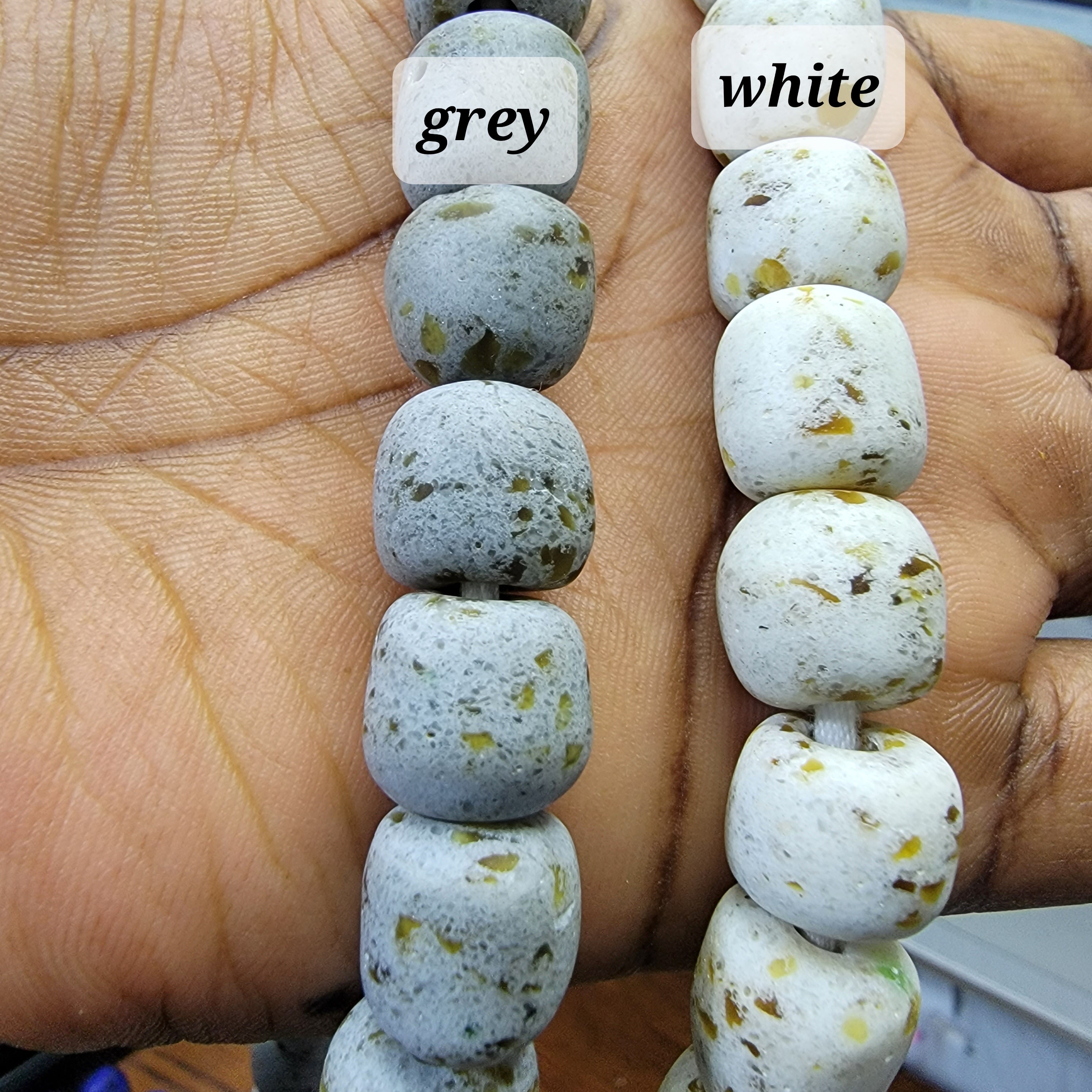 Powdered Glass Beads, African Recycled Glass Beads