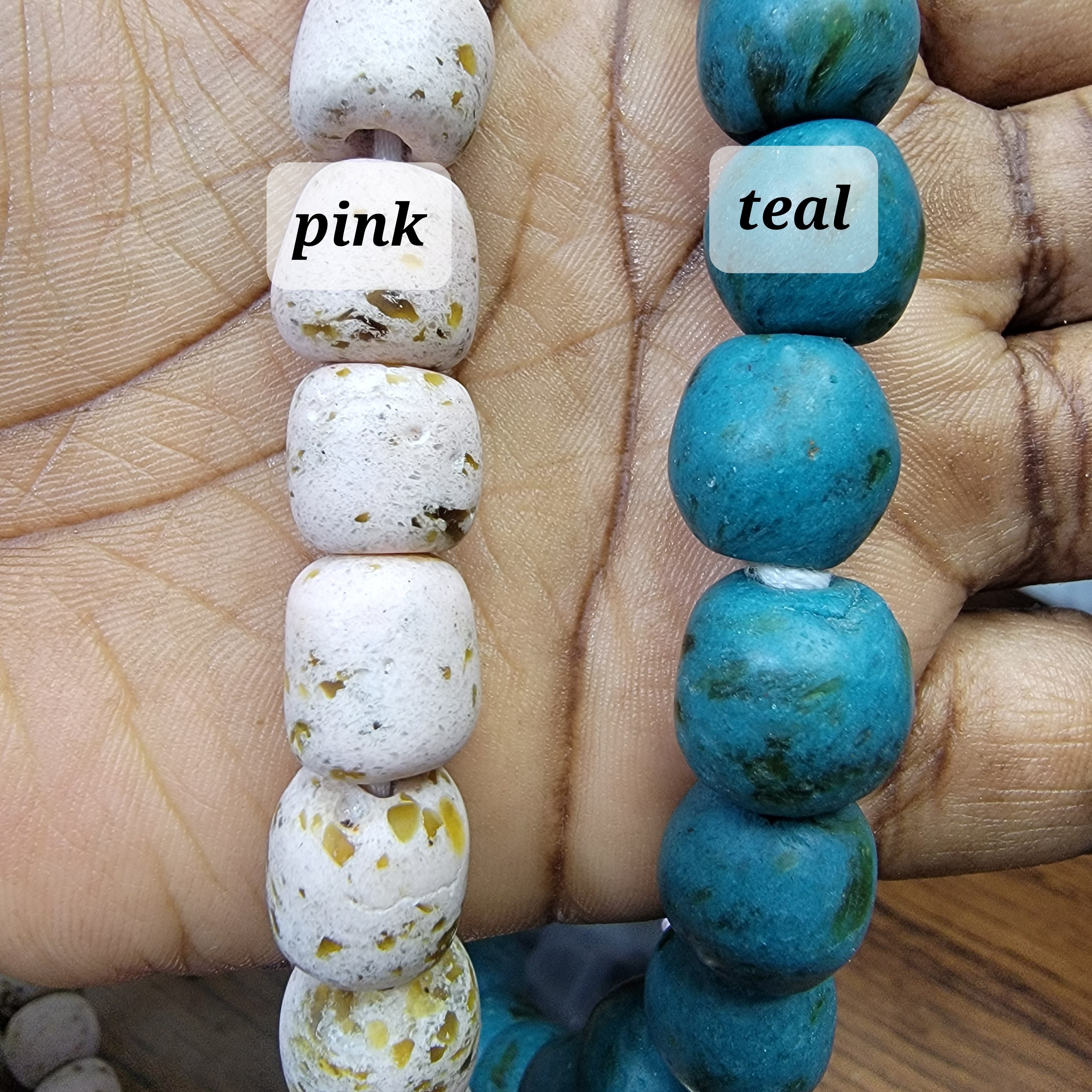 Powdered Glass Beads, African Recycled Glass Beads