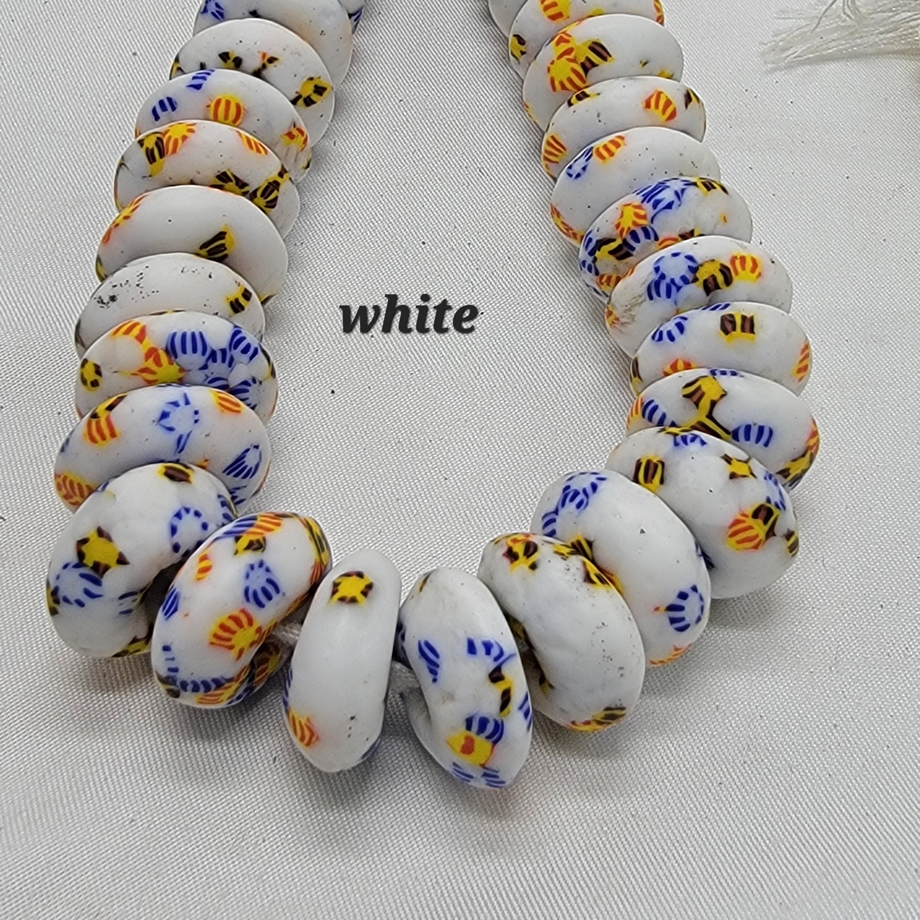 Large African Spacer Beads