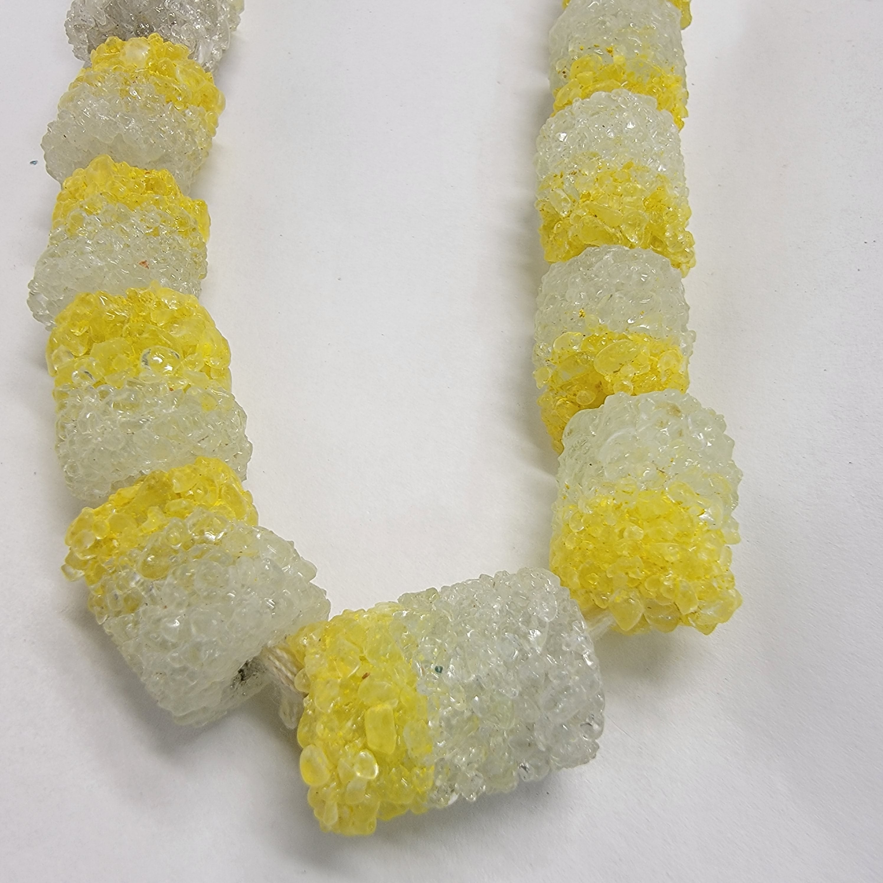 Cylinder Sugar African Beads