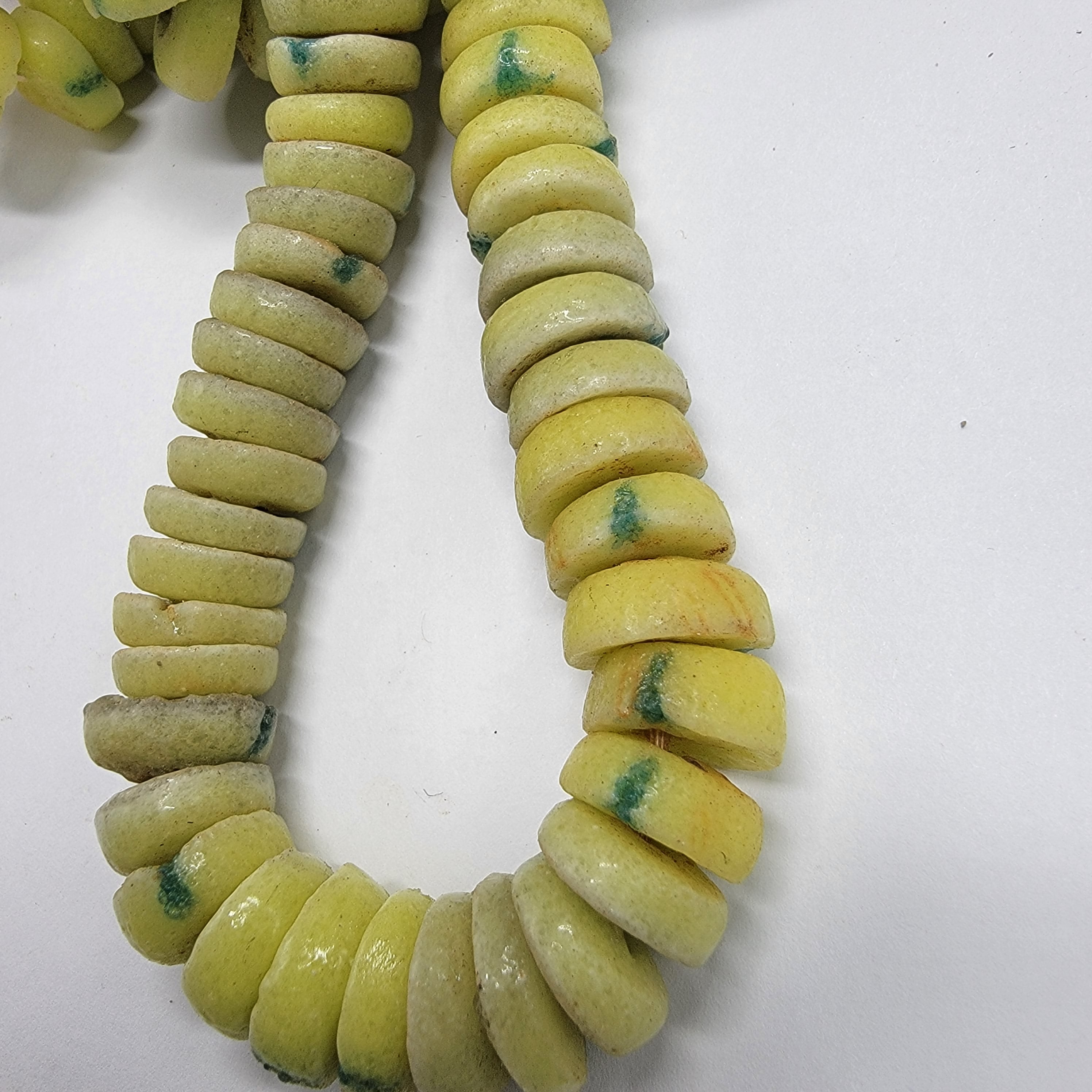 Lime Green Spacer Beads