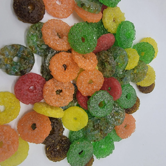 Sugar Spacer Beads, Recycled African Beads