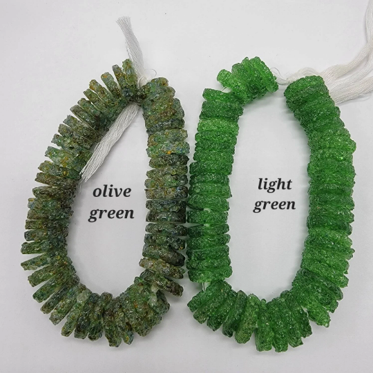 Sugar Spacer Beads, Recycled African Beads