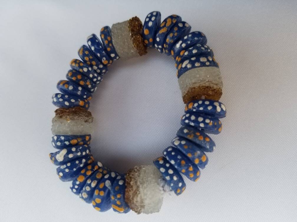 African Beaded Bracelets, Handmade Jewelry