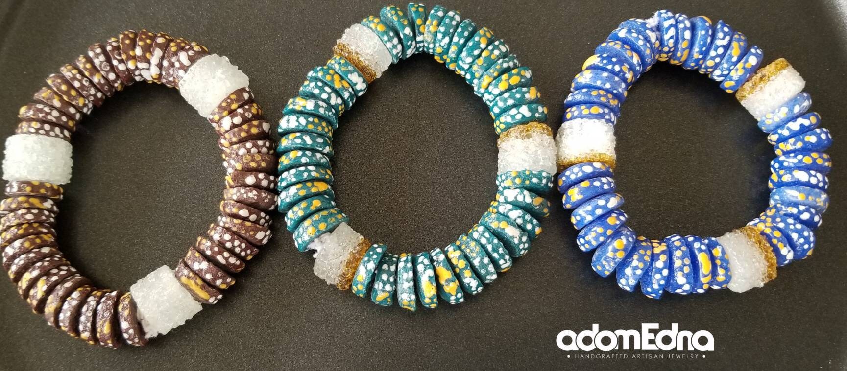 African Beaded Bracelets, Handmade Jewelry