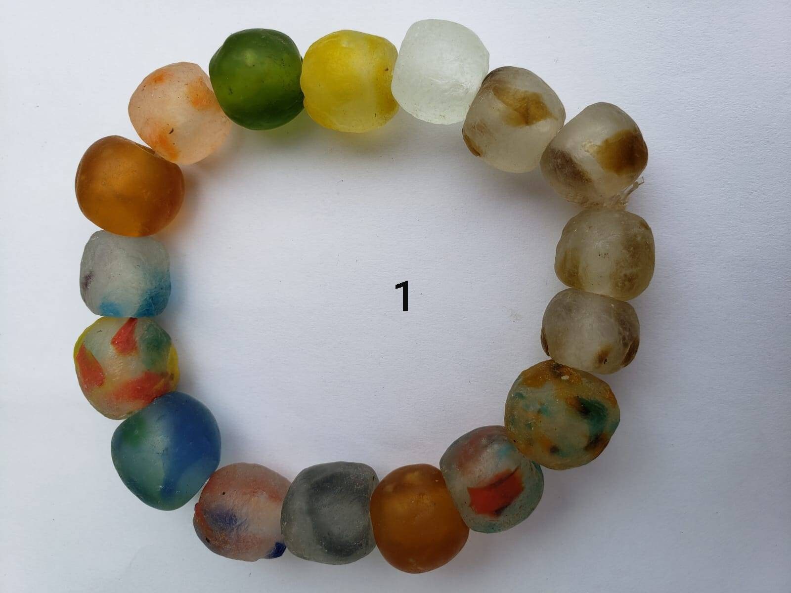 Recycled Glass Bracelet, Ghana Bracelet