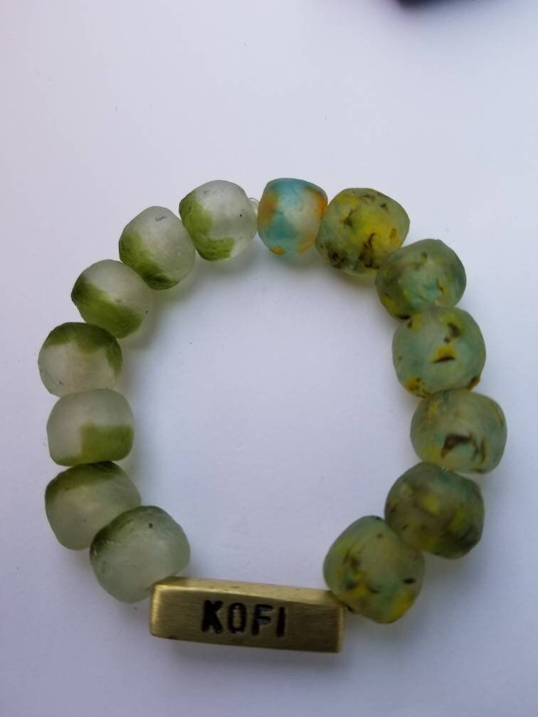 Men Bracelet, Akan/Twi Male Bracelet, Ghana Bracelet