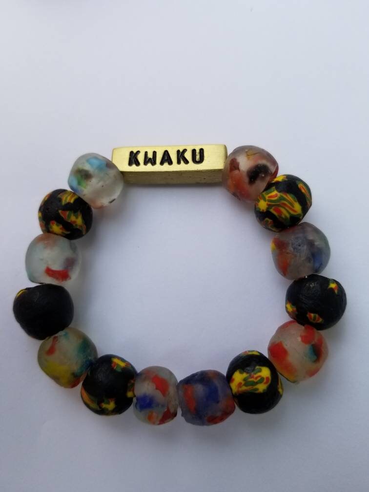 Men Bracelet, Akan/Twi Male Bracelet, Ghana Bracelet