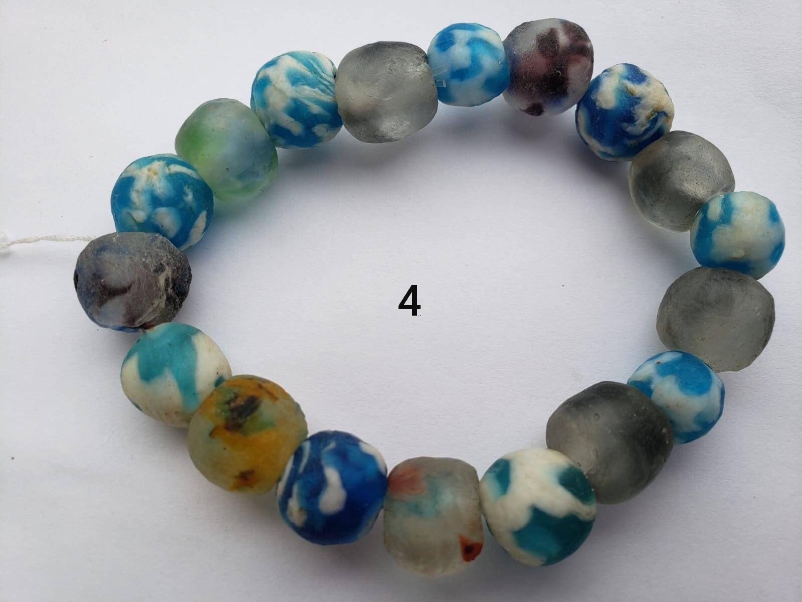 Recycled Glass Bracelet, Ghana Bracelet