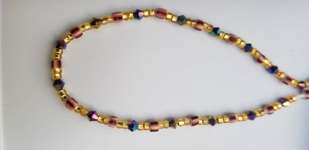 African Anklet, Beaded Anklet, Anklet for Women