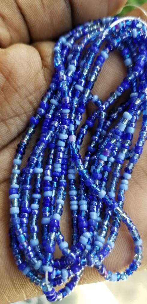 Plus Size Waist Beads, Small African Belly Chain, Weight loss Beads, Clasp Waist Beads