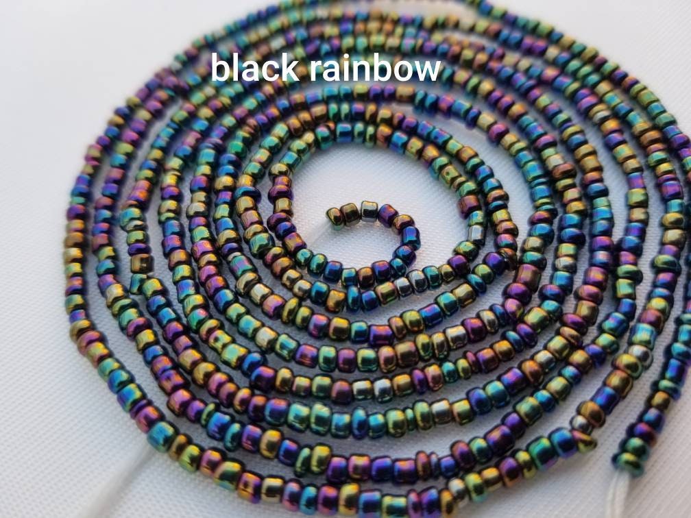 Plus Size Waist Beads, Small African Belly Chain, Weight loss Beads, Clasp Waist Beads