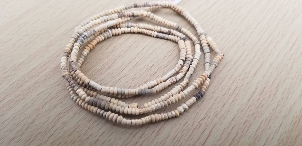 Tiny Terracotta Clay Beads, African Beads