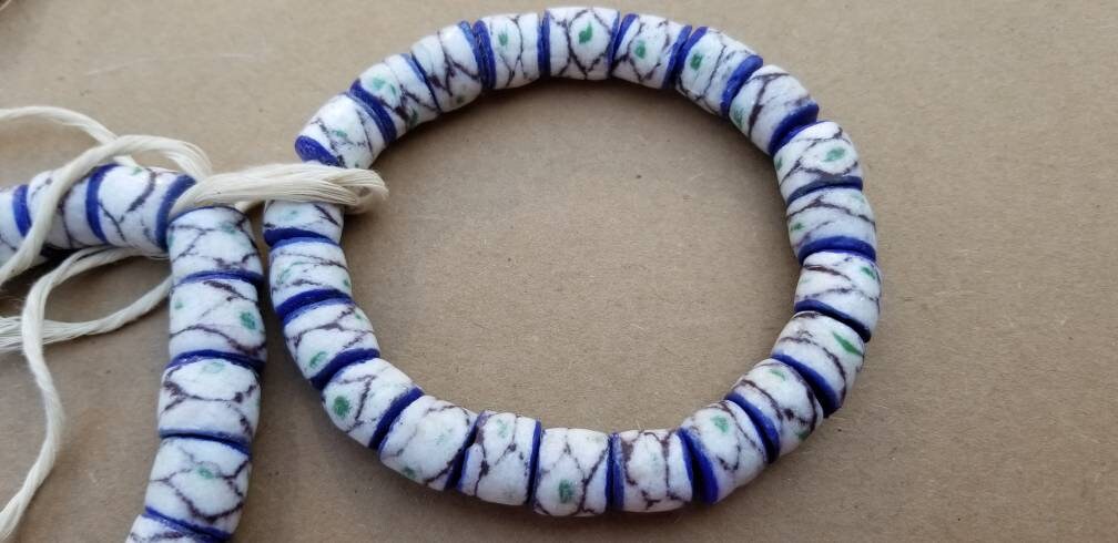 20 Handmade Glass Beads, African Beads, Boho Beads