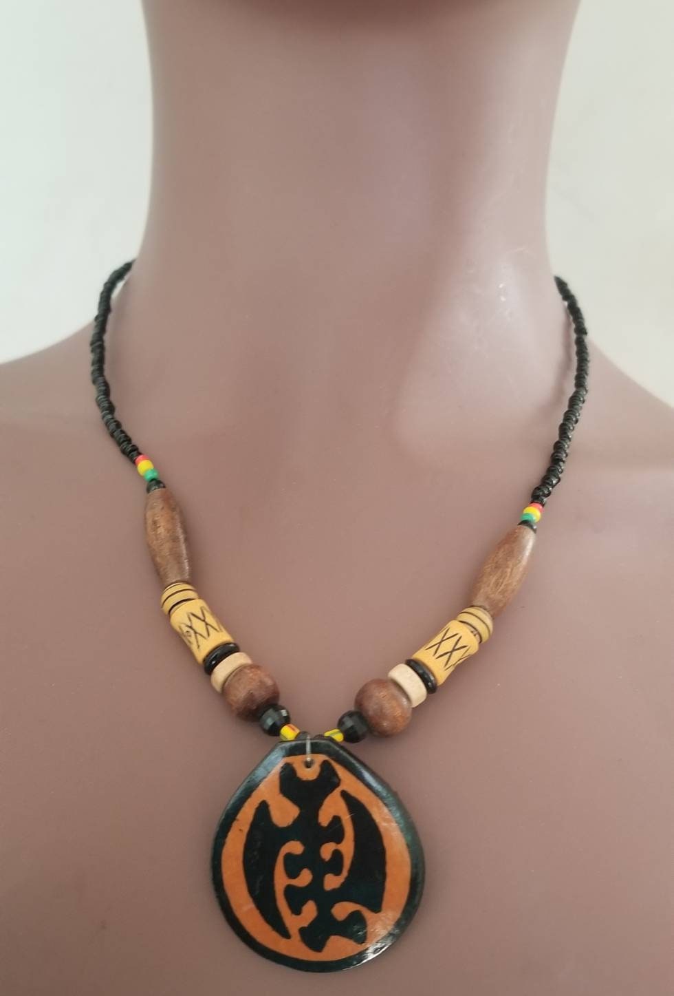 Gye Nyame Necklace, Men Necklace, Women Jewelry