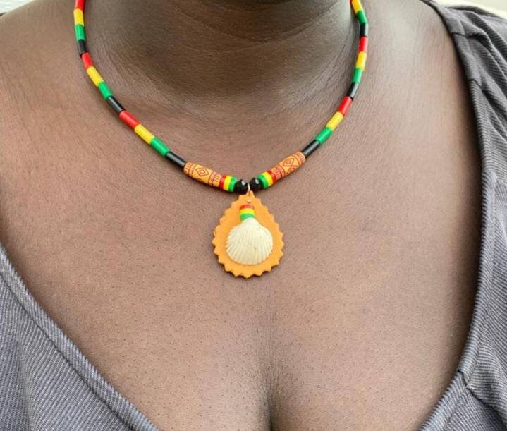 African Necklace, Handmade Jewelry