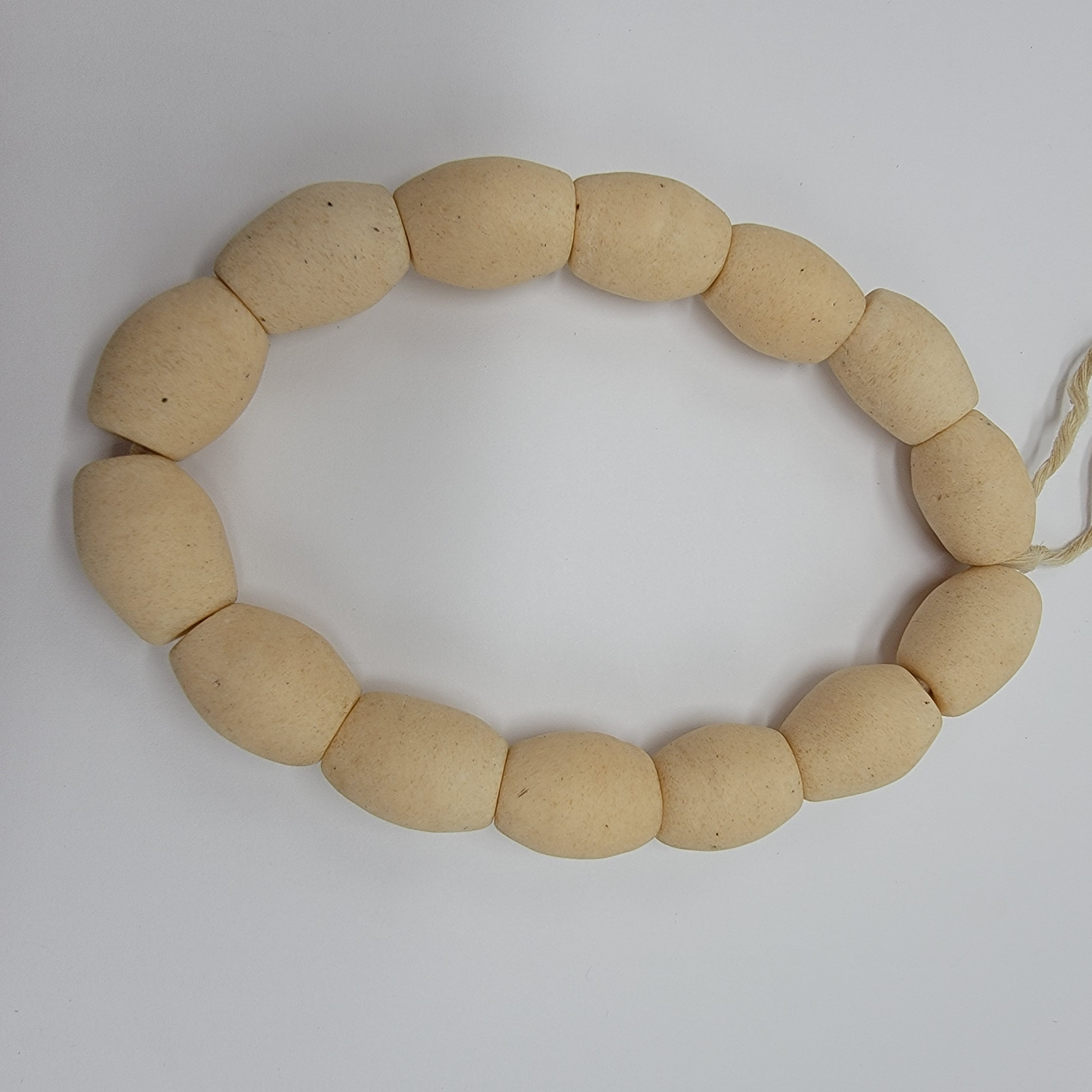 Bicone Krobo Glass Beads