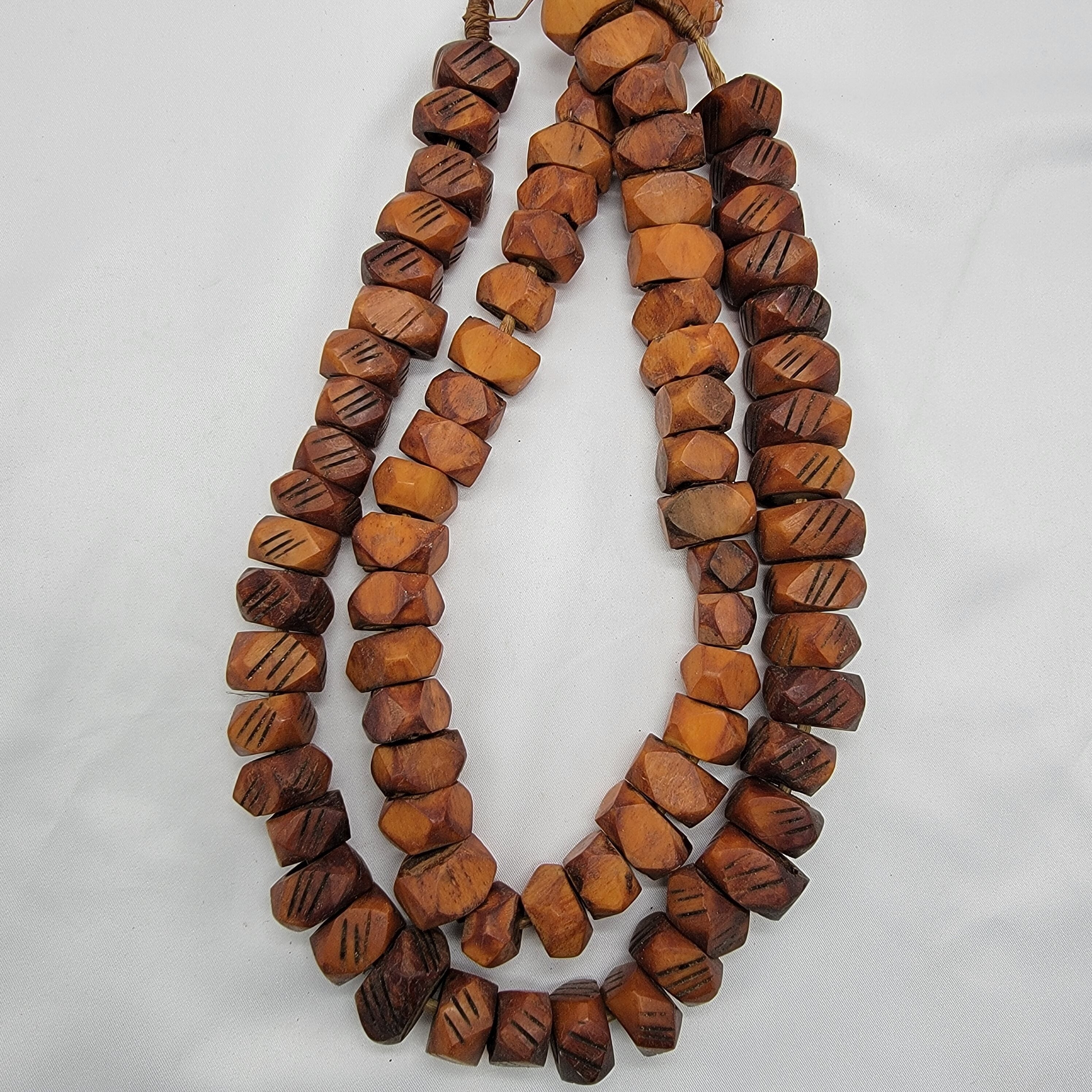 Diamond Bone Beads, African Beads, Batik Bone