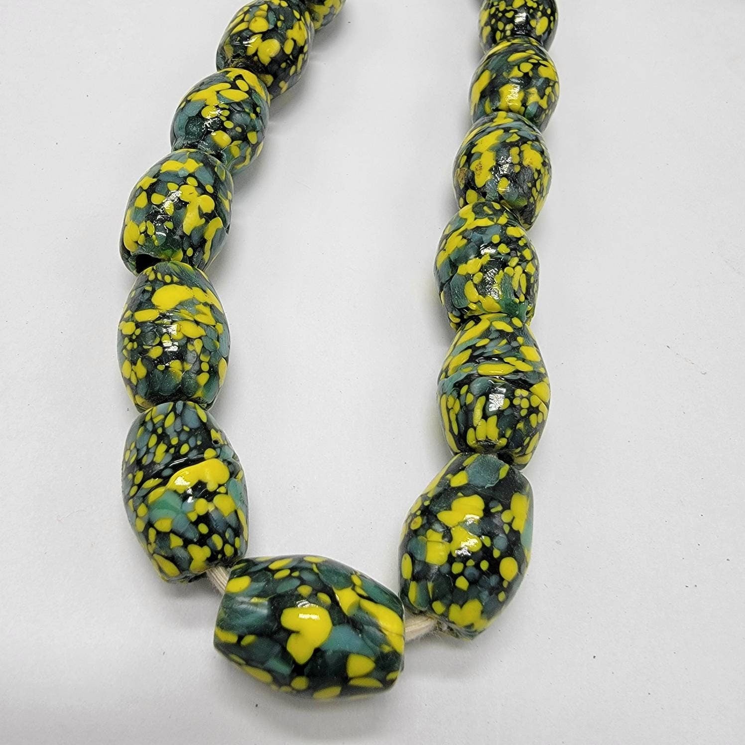 Barrel Indian Glass Beads