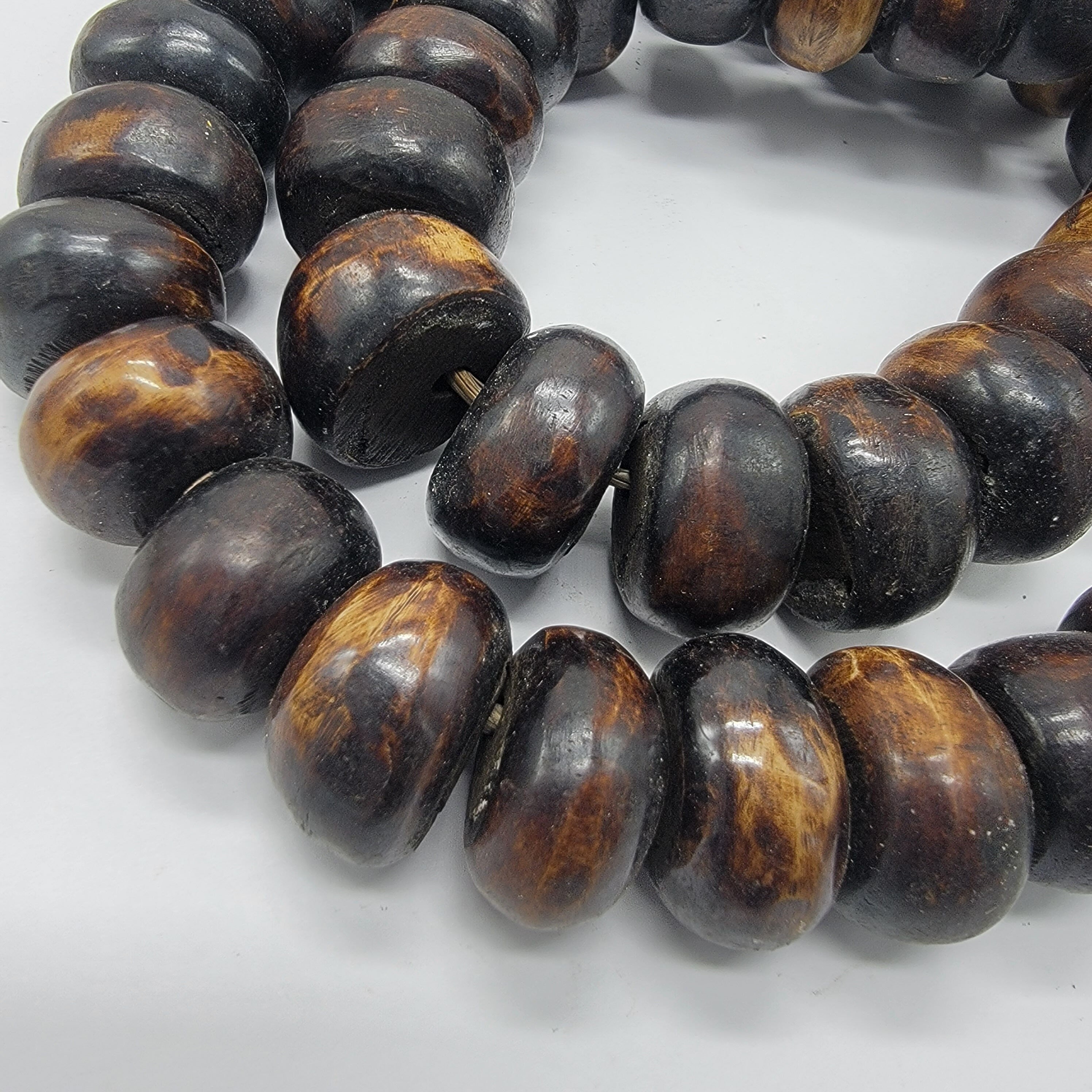 Brown Kenyan Bone Beads