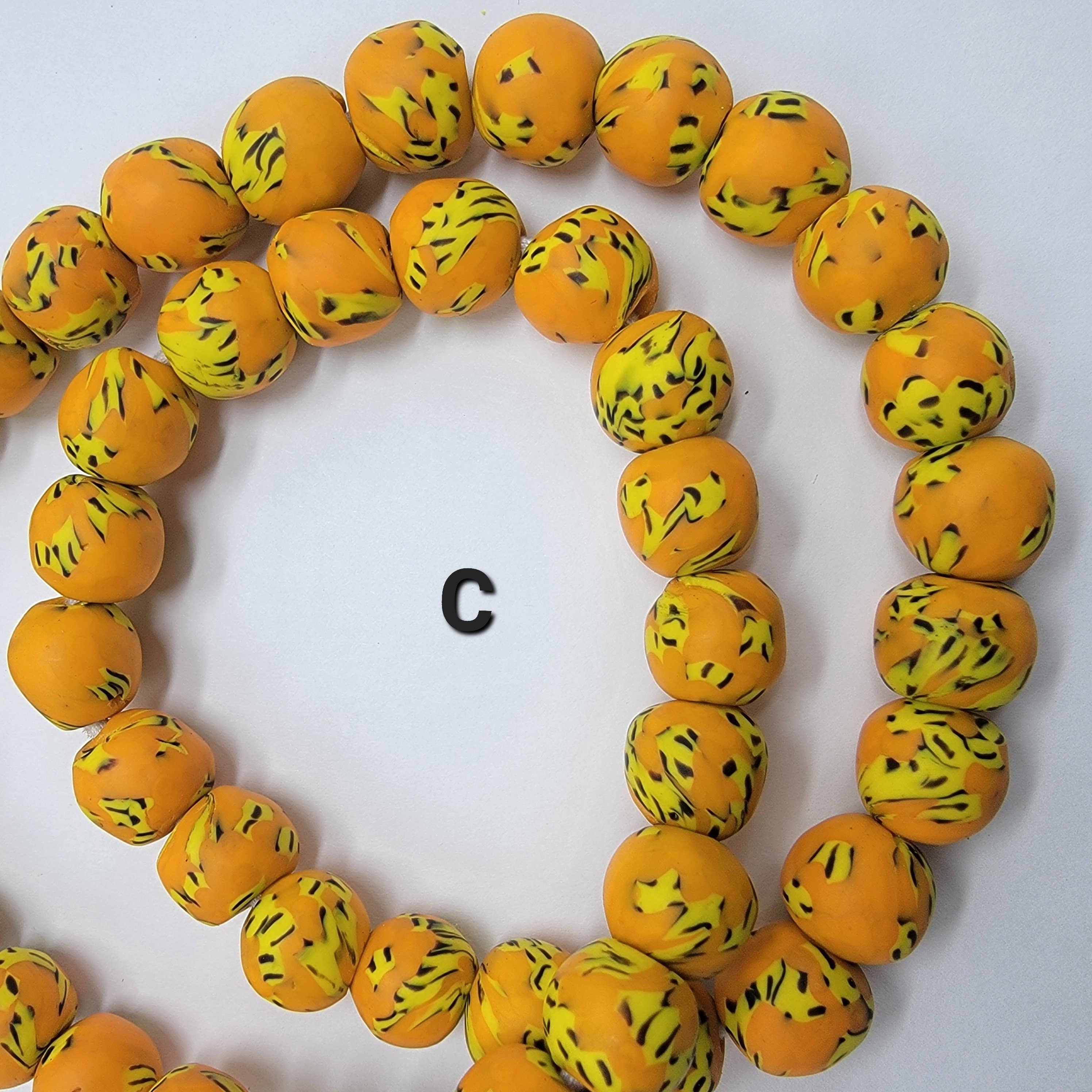 African Recycled Glass Beads, Ethnic Beads