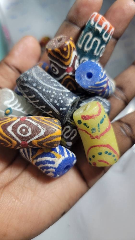 Mix Large Chunky African Beads