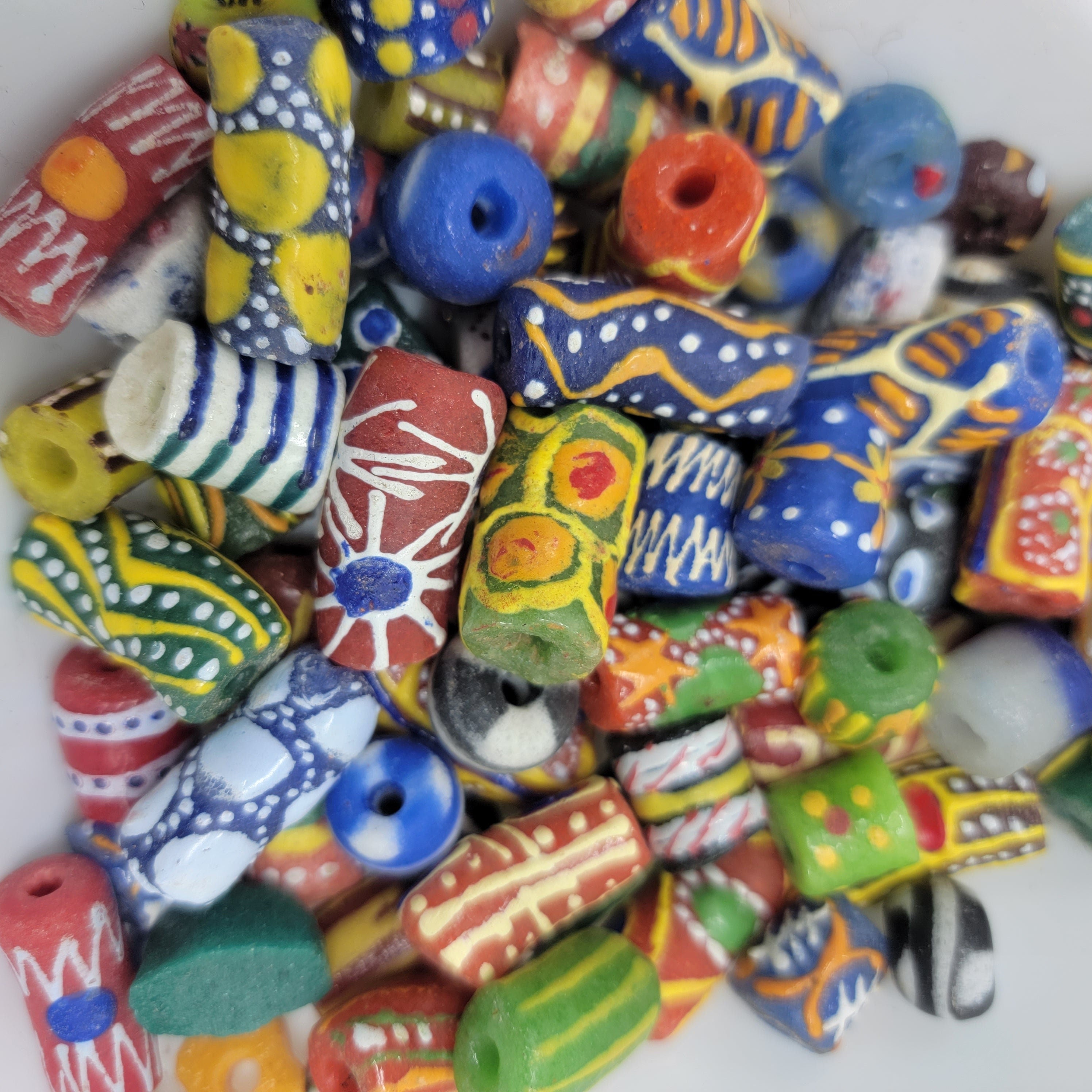 Mixture of African Beads