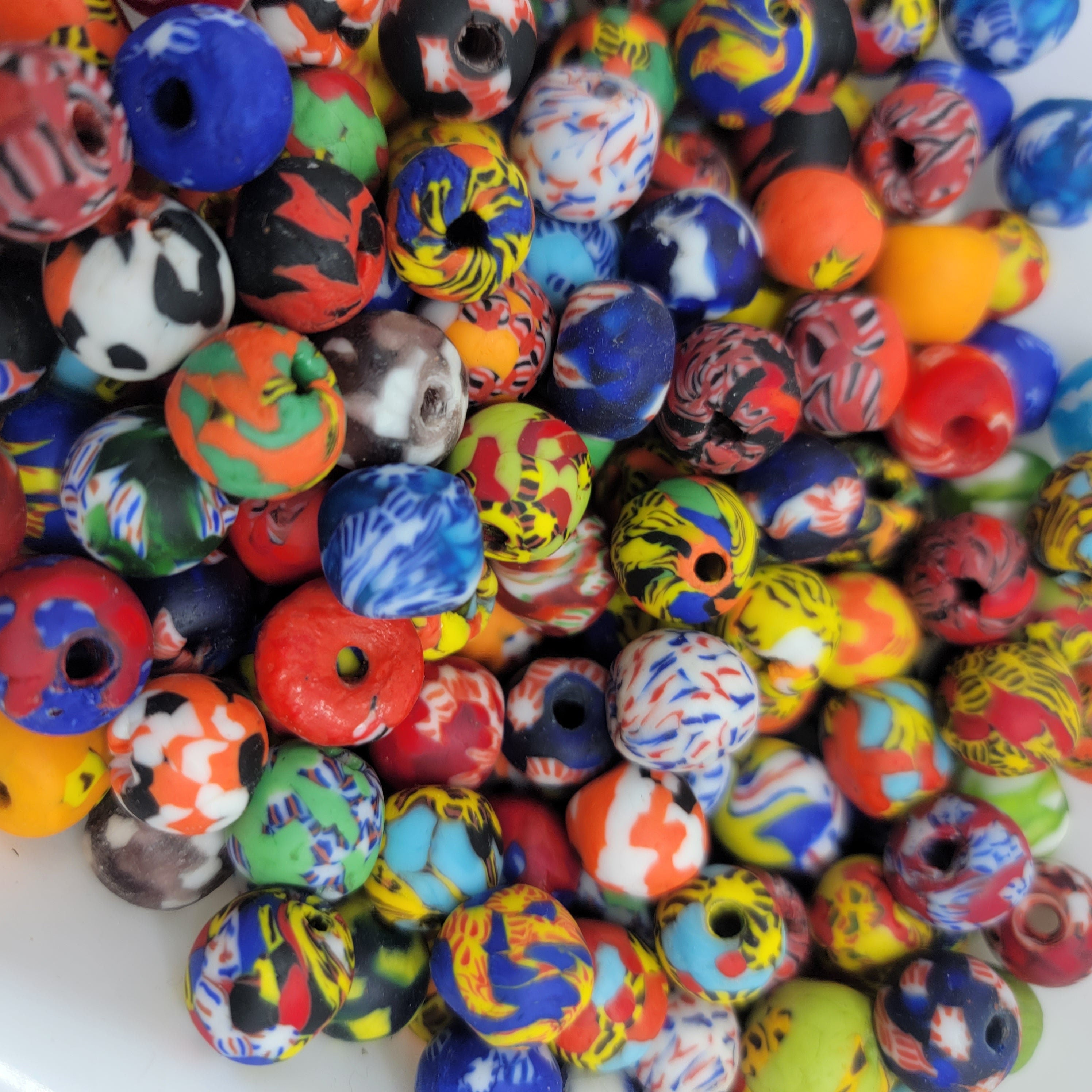 Mixture of African Beads