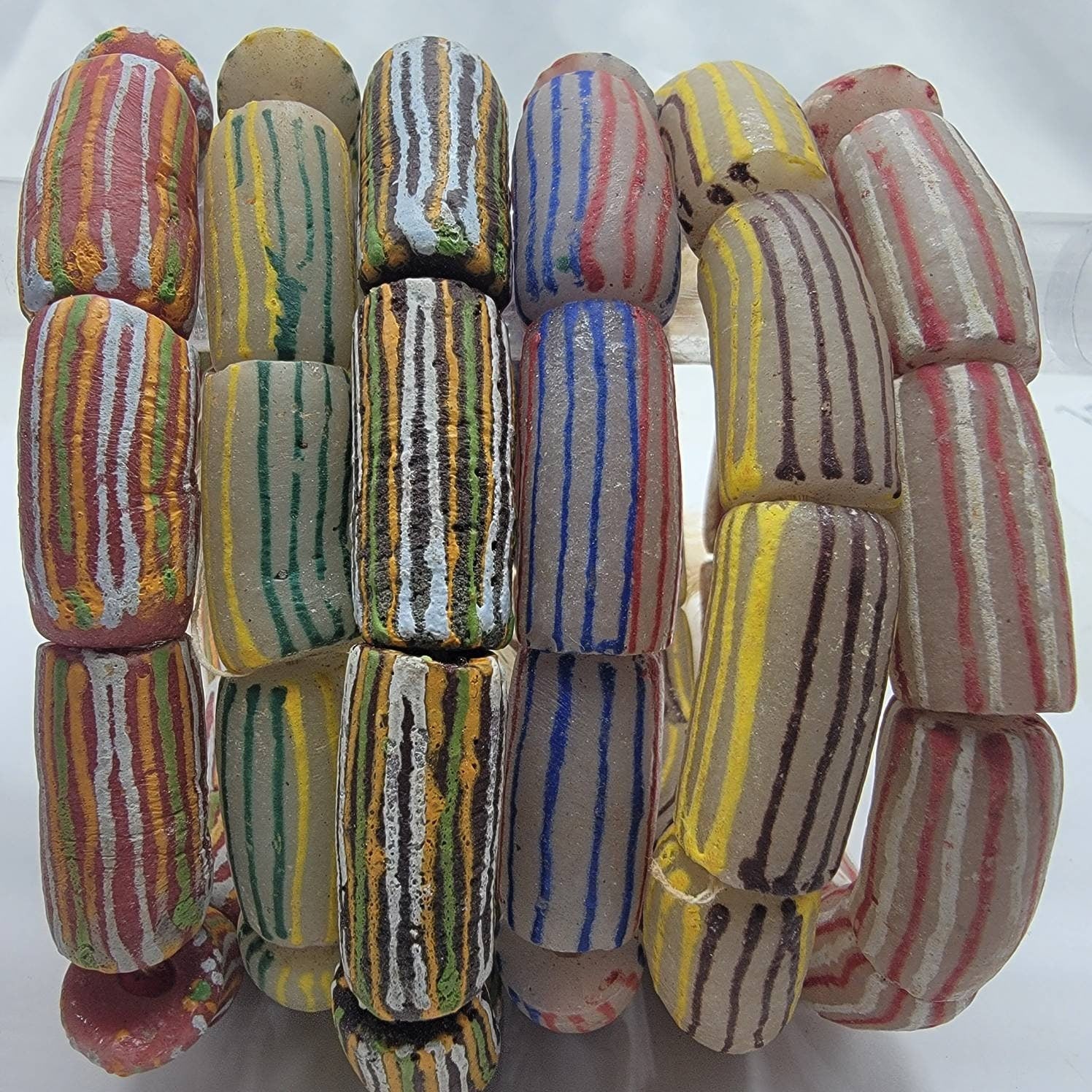 Large African Beads, Chunky Beads