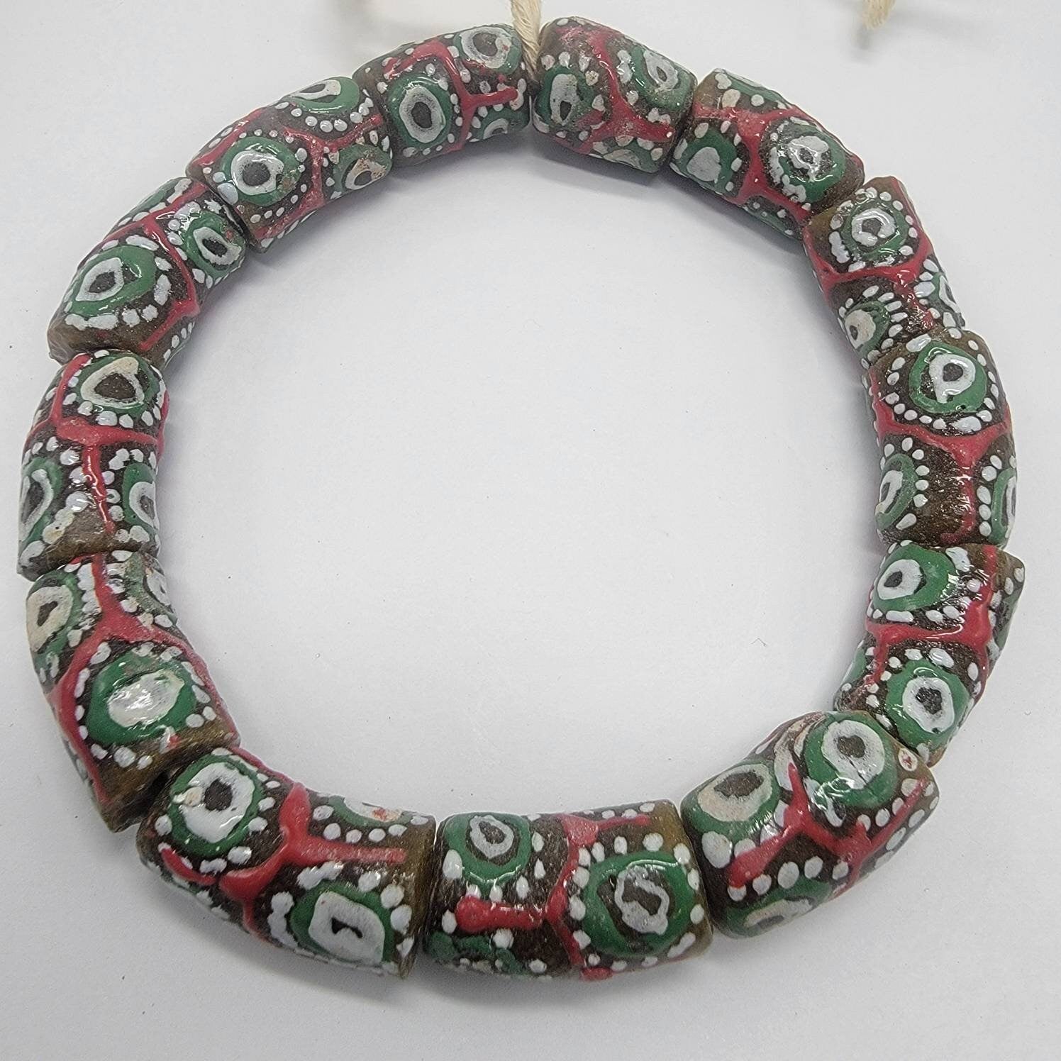 Krobo Painted Beads, African Beads