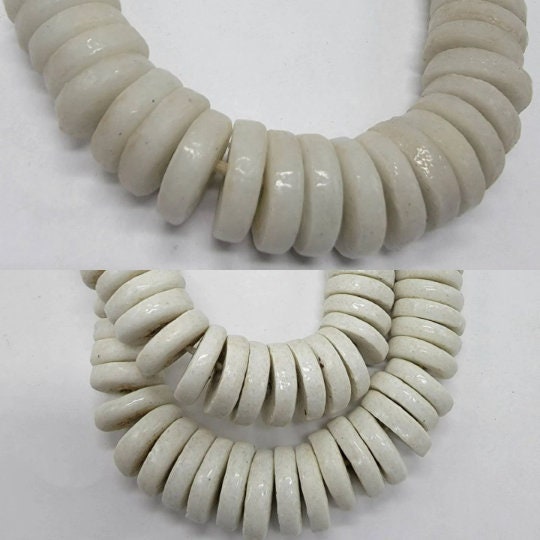 110 Medium African Spacer Beads