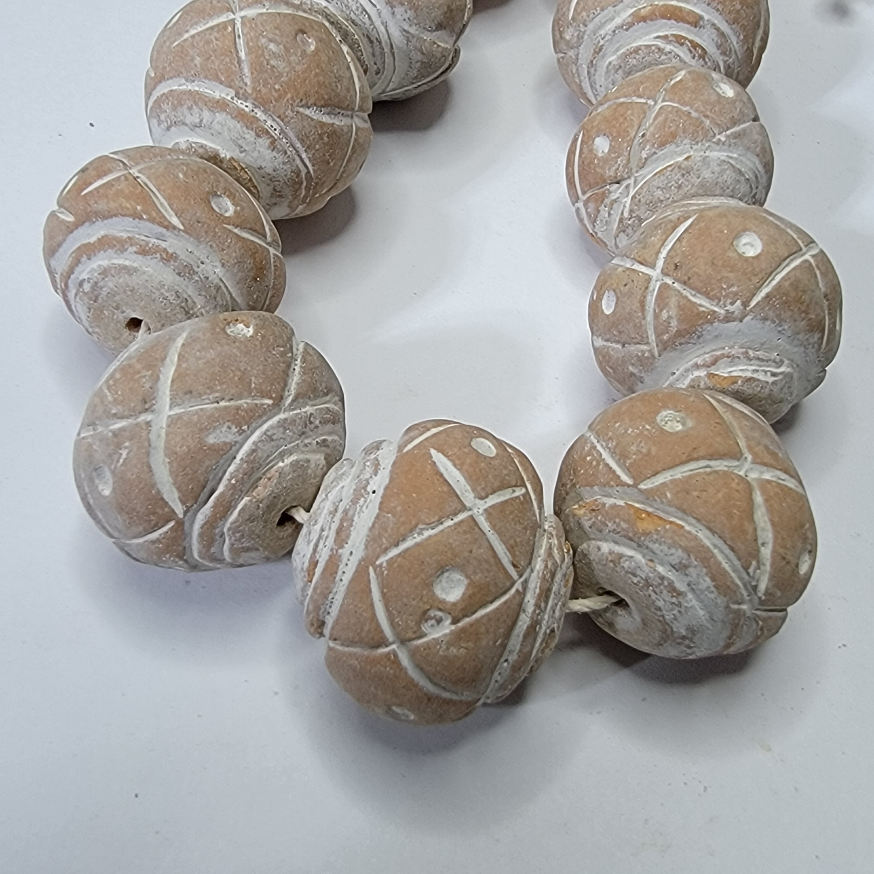 Large Terracotta Beads