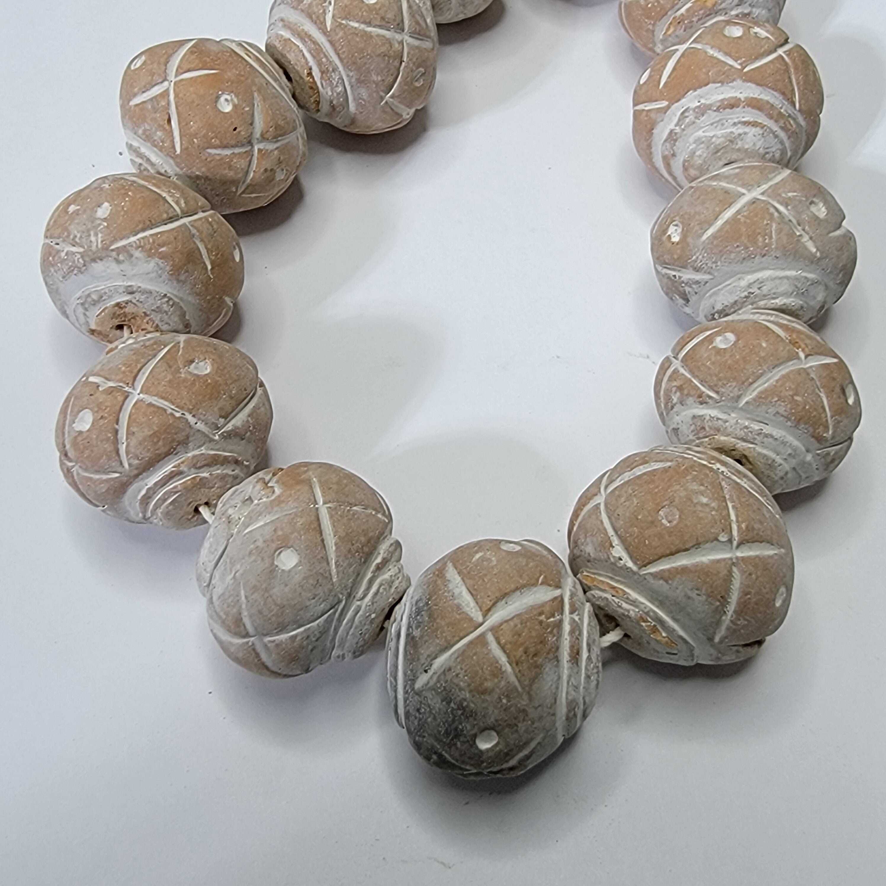 Large Terracotta Beads