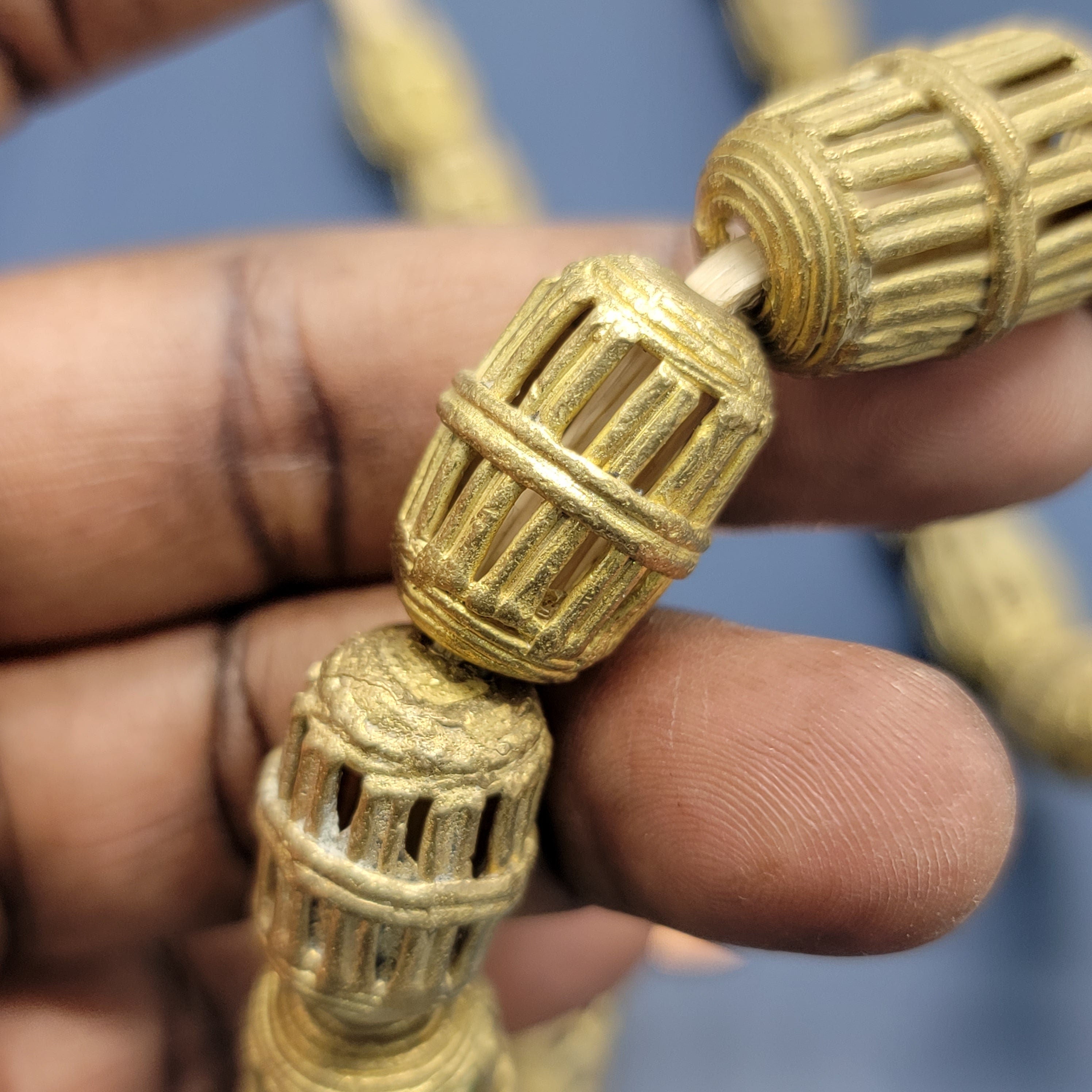 Brass Beads, African Metal